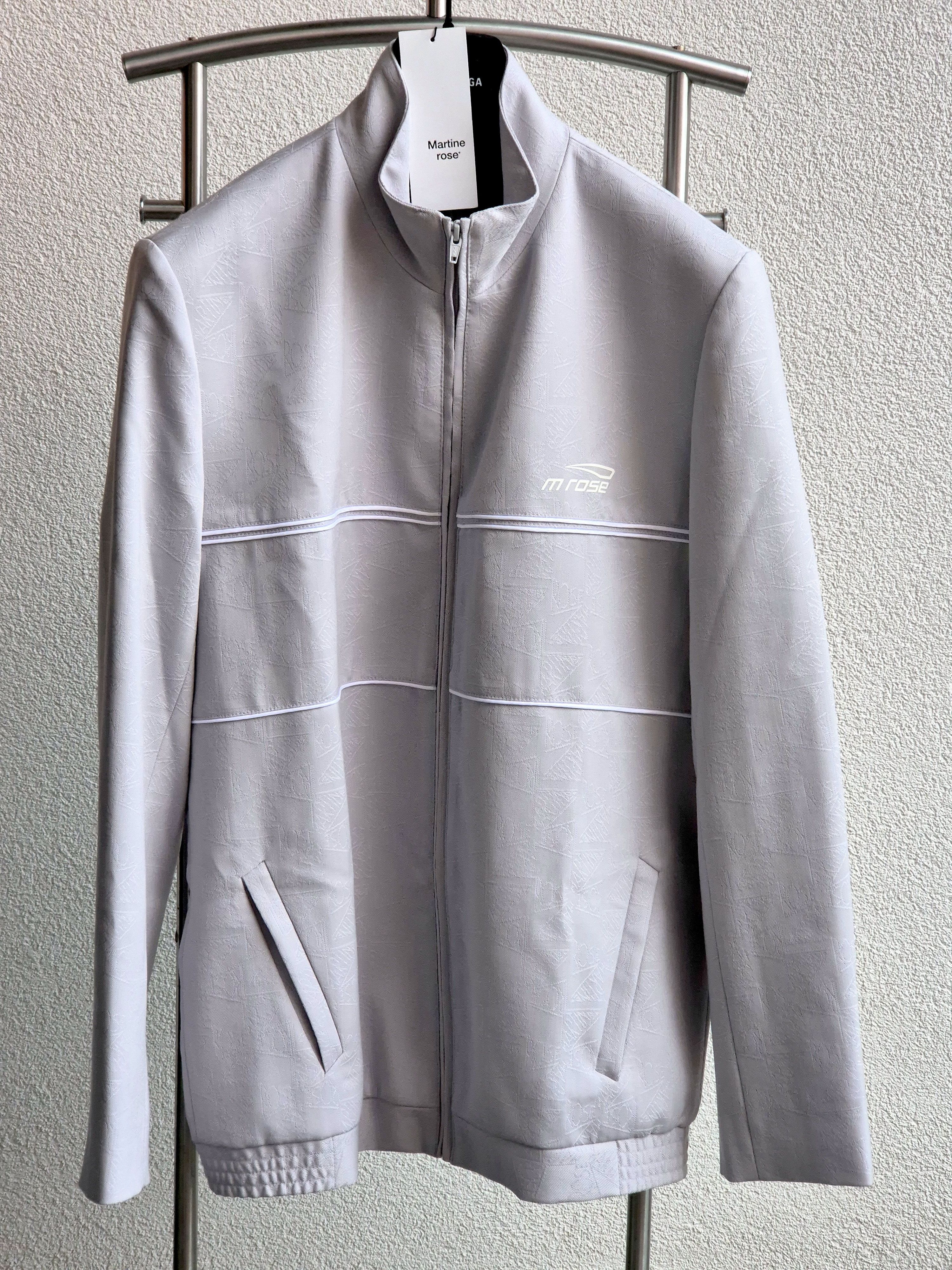 Martine Rose Wool Jacquard Track Jacket Size US S / EU 44-46 / 1 - 1 Thumbnail