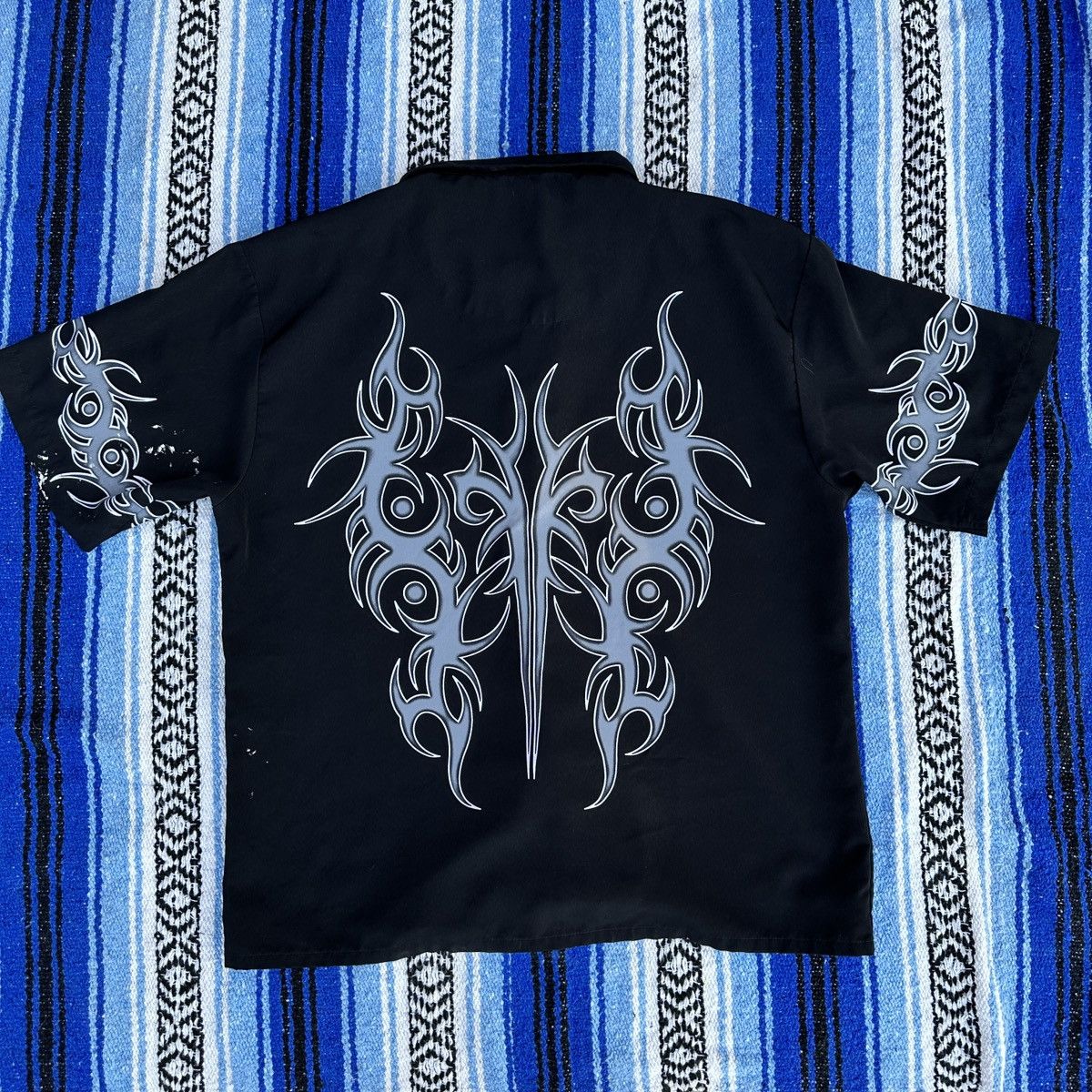 Vintage Vintage Men's Tribal Dragon Black Flame No Boundaries L Size US L / EU 52-54 / 3 - 5 Thumbnail