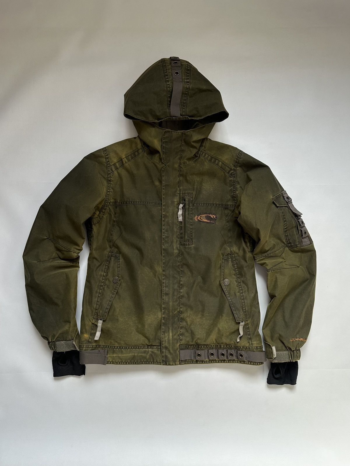 O'Neill vintage o neil jacket Software Ski Snow Technical hoodie Size US M / EU 48-50 / 2 - 3 Thumbnail
