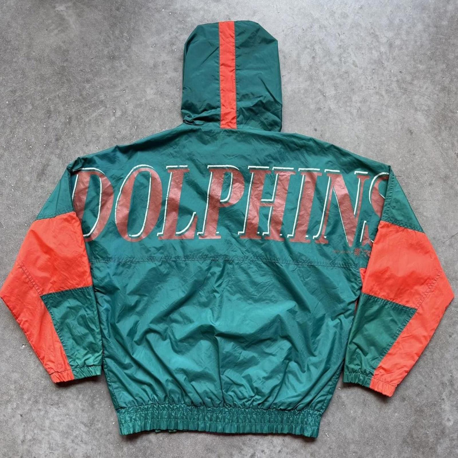 Other Miami Dolphins 1994 Spell Out NFL Vintage Windbreaker Jacket Size US M / EU 48-50 / 2 - 2 Thumbnail