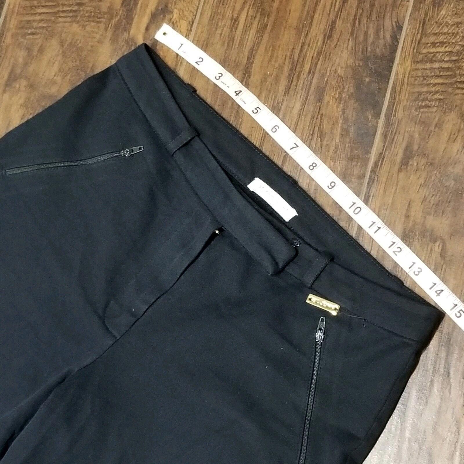Andrew St. John St. John Sport Dress Pants Size 10 Black Boot Cut Zipper Size 32" / US 10 / IT 46 - 5 Thumbnail