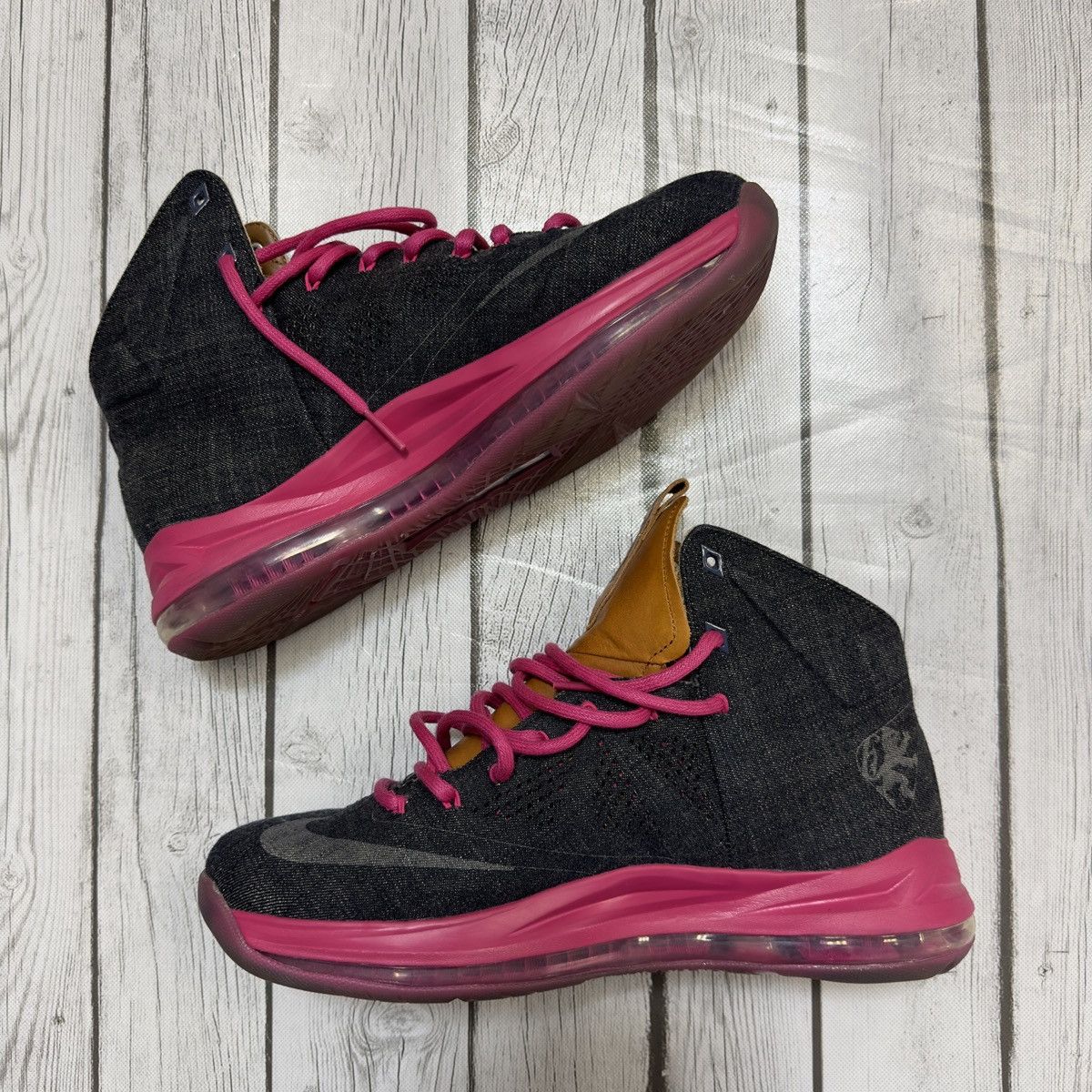Nike LeBron 10 EXT Denim QS “Denim” 2013 Size US 11 / EU 44 - 2 Thumbnail