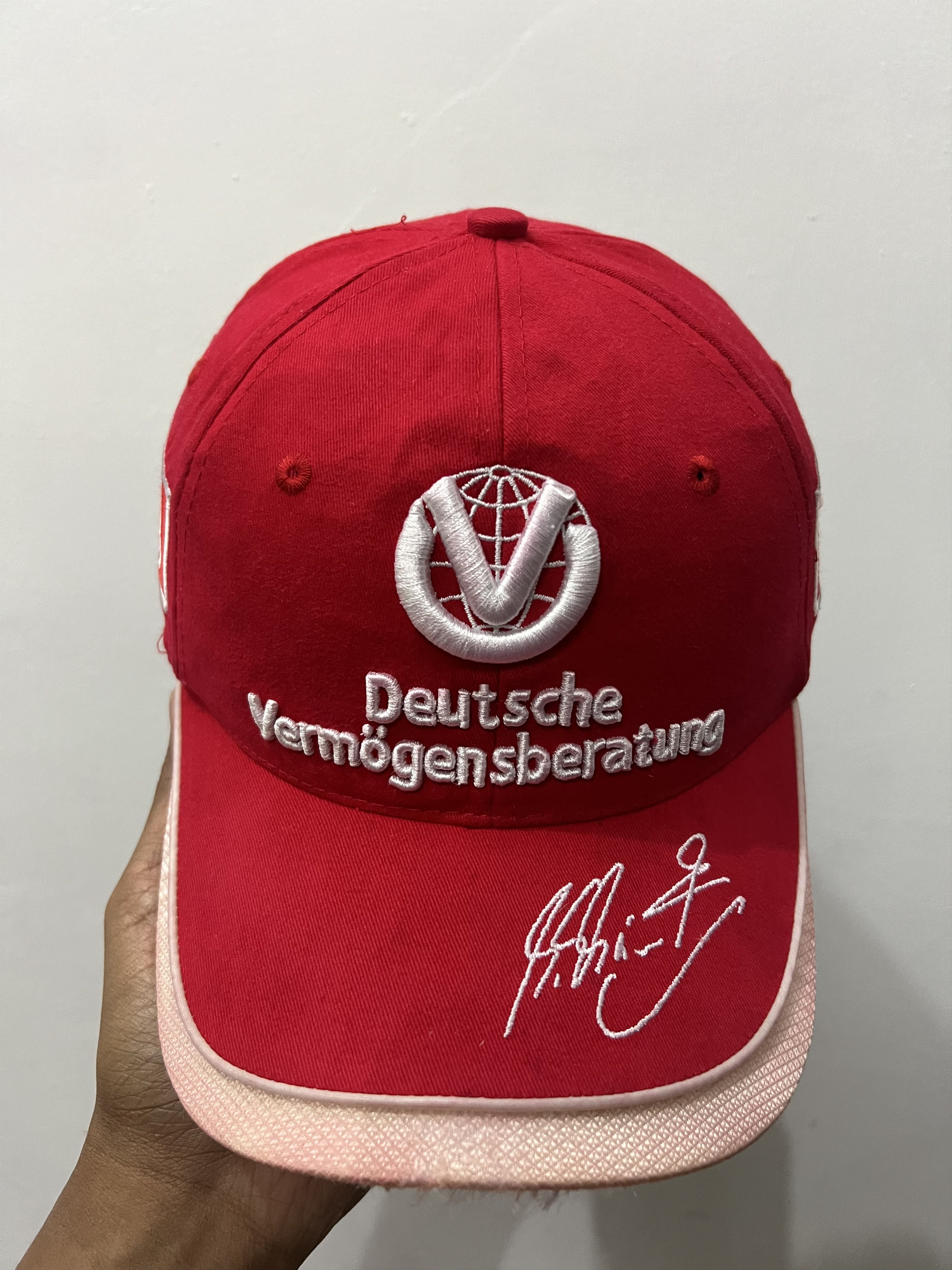 Ferrari Micheal Schumacher Deutsche Vintage Hat Size ONE SIZE - 9 Thumbnail