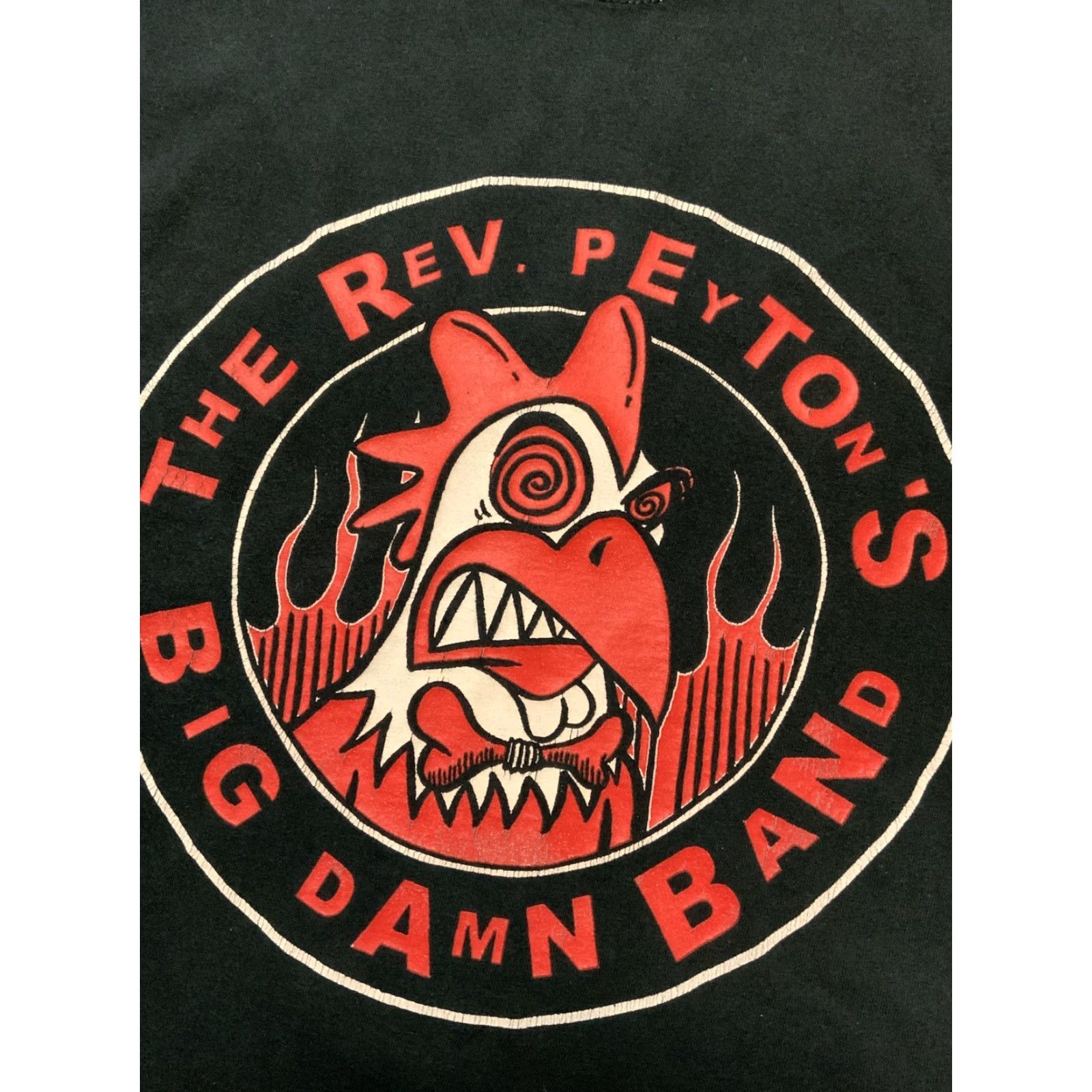 Gildan The Reverend Peyton’s Big Damn Band Rockabilly Country Blues Black T-Shirt Sz. L Size US L / EU 52-54 / 3 - 6 Thumbnail