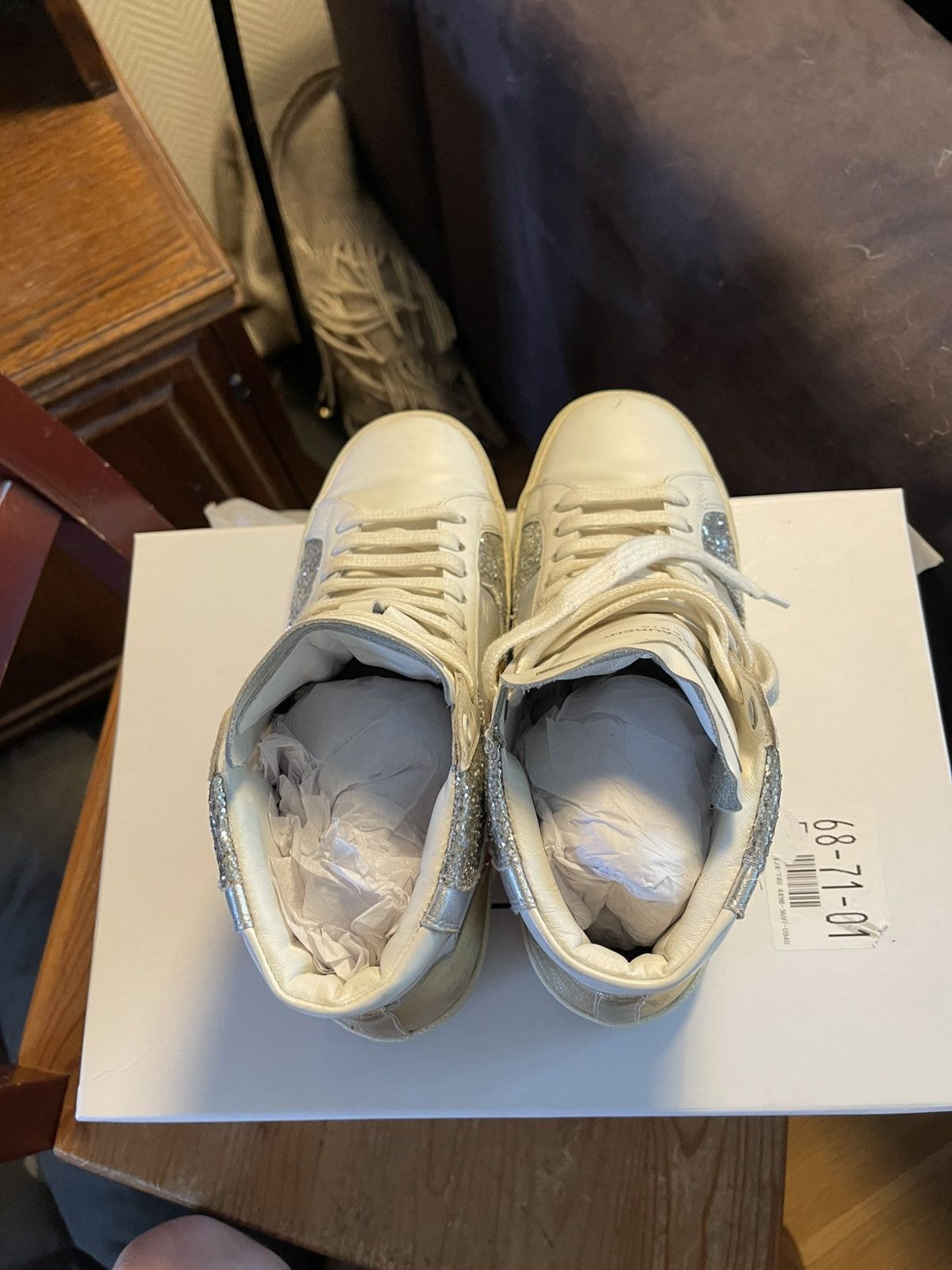 Saint Laurent Paris Saint laurent paris love sneaker Size US 6 / IT 36 - 8 Thumbnail