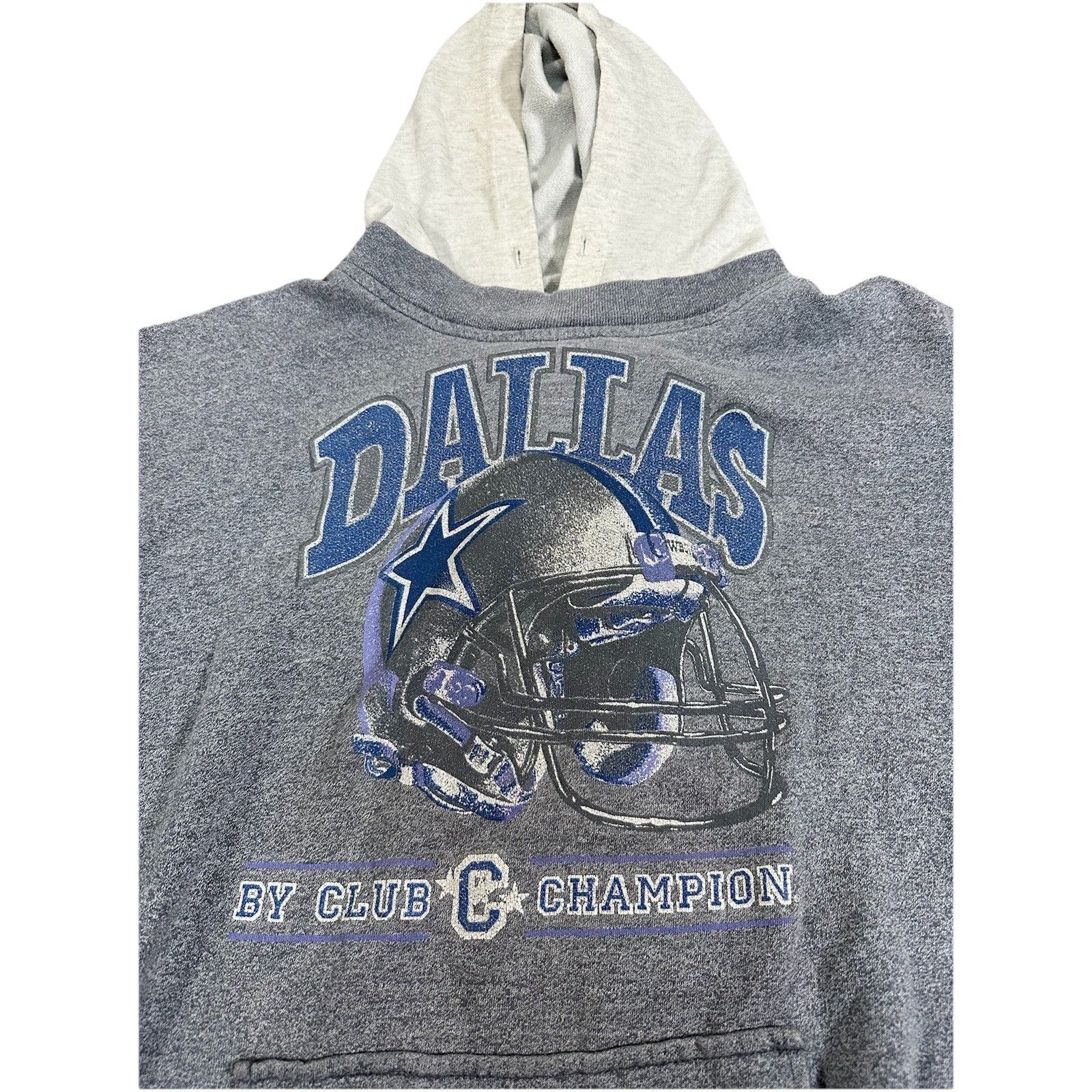 Vintage Vintage Dallas Cowboys Hoodie Sweater Sweatshirt NFL Footbal Size US L / EU 52-54 / 3 - 3 Thumbnail