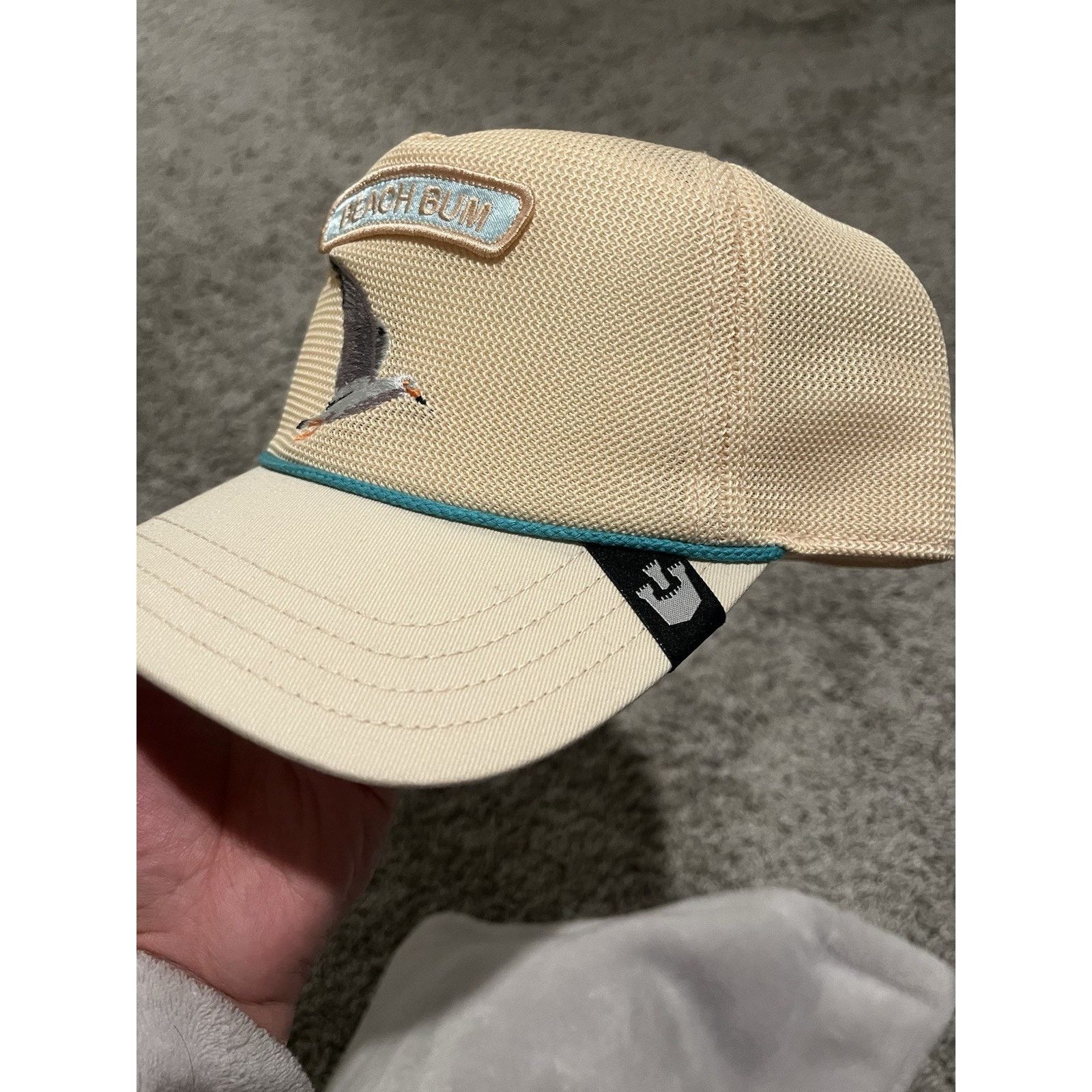Goorin Bros. Goorin Bros The Farm Beach Bum Seagull Trucker Hat Beige Size ONE SIZE - 2 Thumbnail