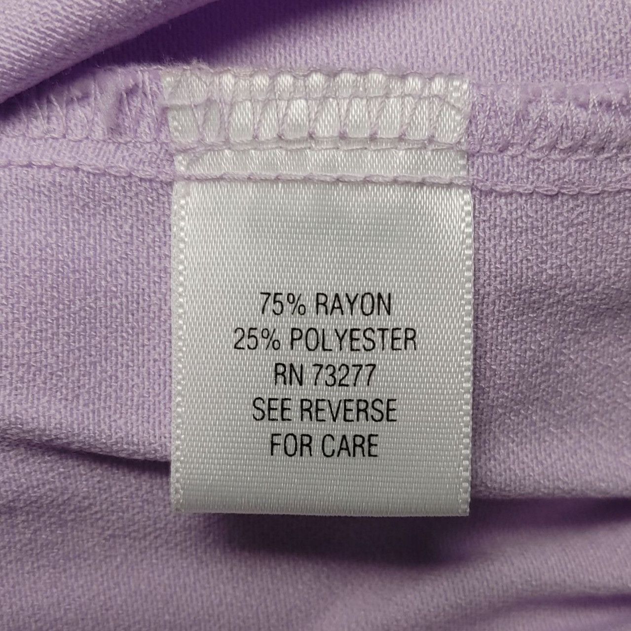 Croft & Barrow Croft & Barrow Womens Purple Short Sleeve Button Down Top XL Size XL / US 12-14 / IT 48-50 - 4 Thumbnail