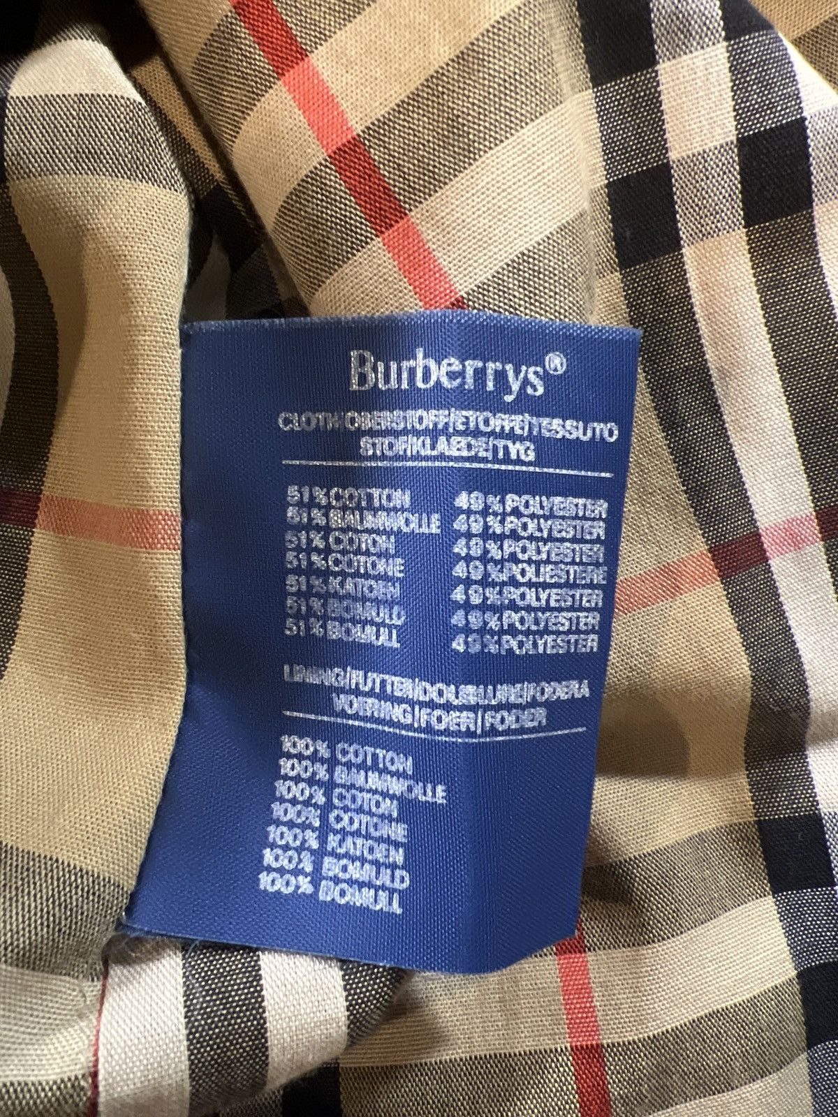 Burberry × Vintage Vintage Burberrys’ trench coat Size US L / EU 52-54 / 3 - 5 Thumbnail