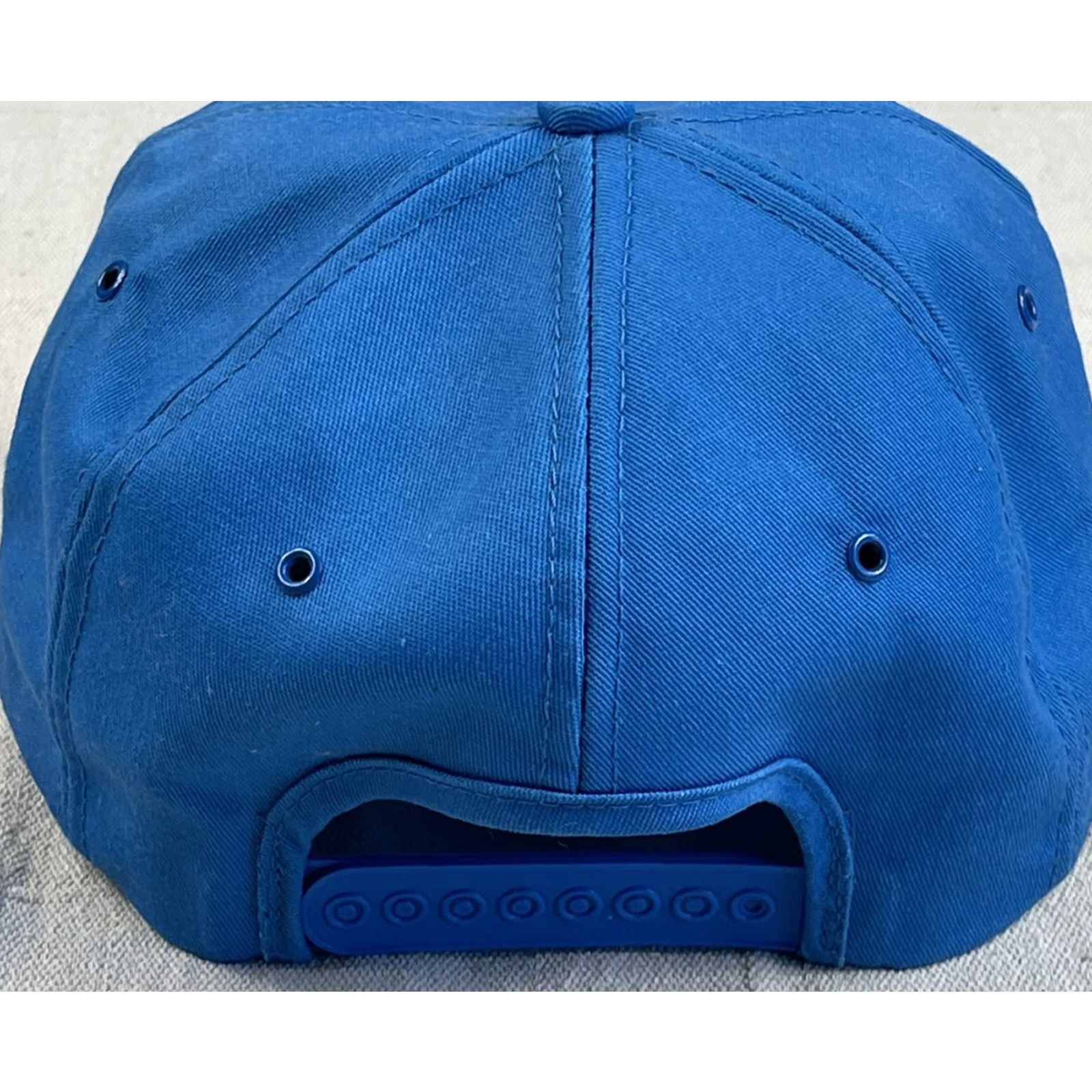 Vintage VINTAGE K-Products Trucker Hat Men Adjustable Light Blue USA Farm Patch Size ONE SIZE - 4 Thumbnail