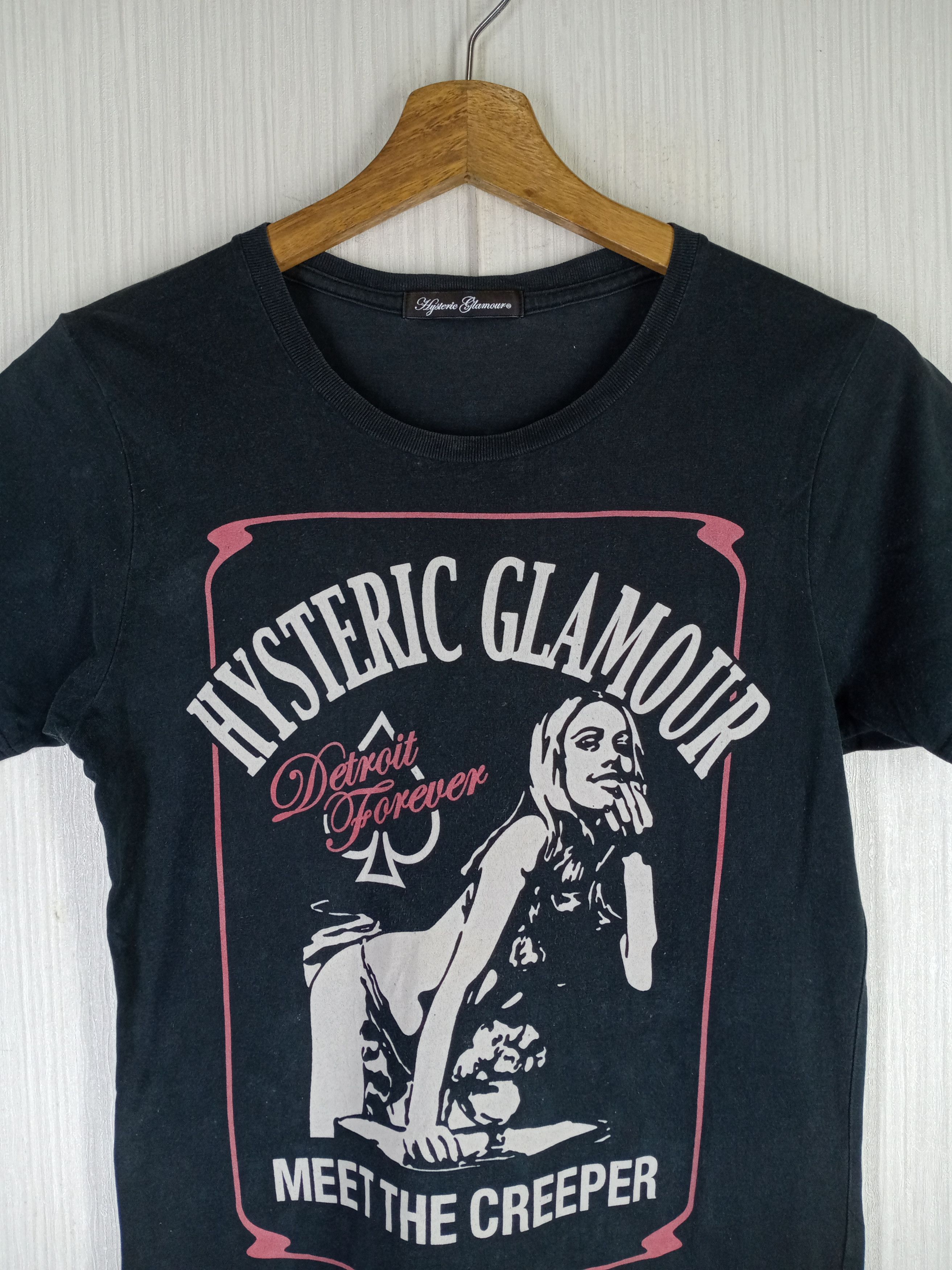 Hysteric Glamour Rare Vintage Hysteric Glamour Meet The Creeper Tshirt Size US XS / EU 42 / 0 - 2 Thumbnail