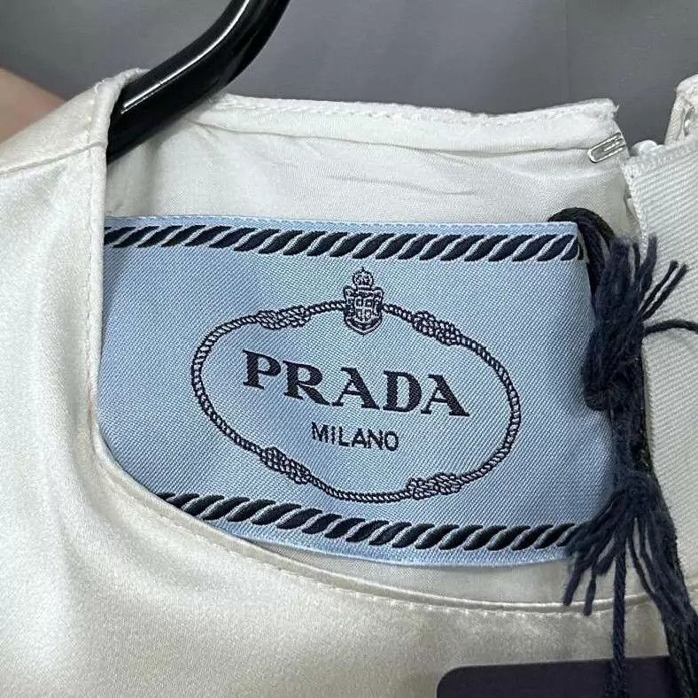 Prada PRADA ink wash floral sleeveless dress 40 new with tags Size S / US 4 / IT 40 - 6 Thumbnail