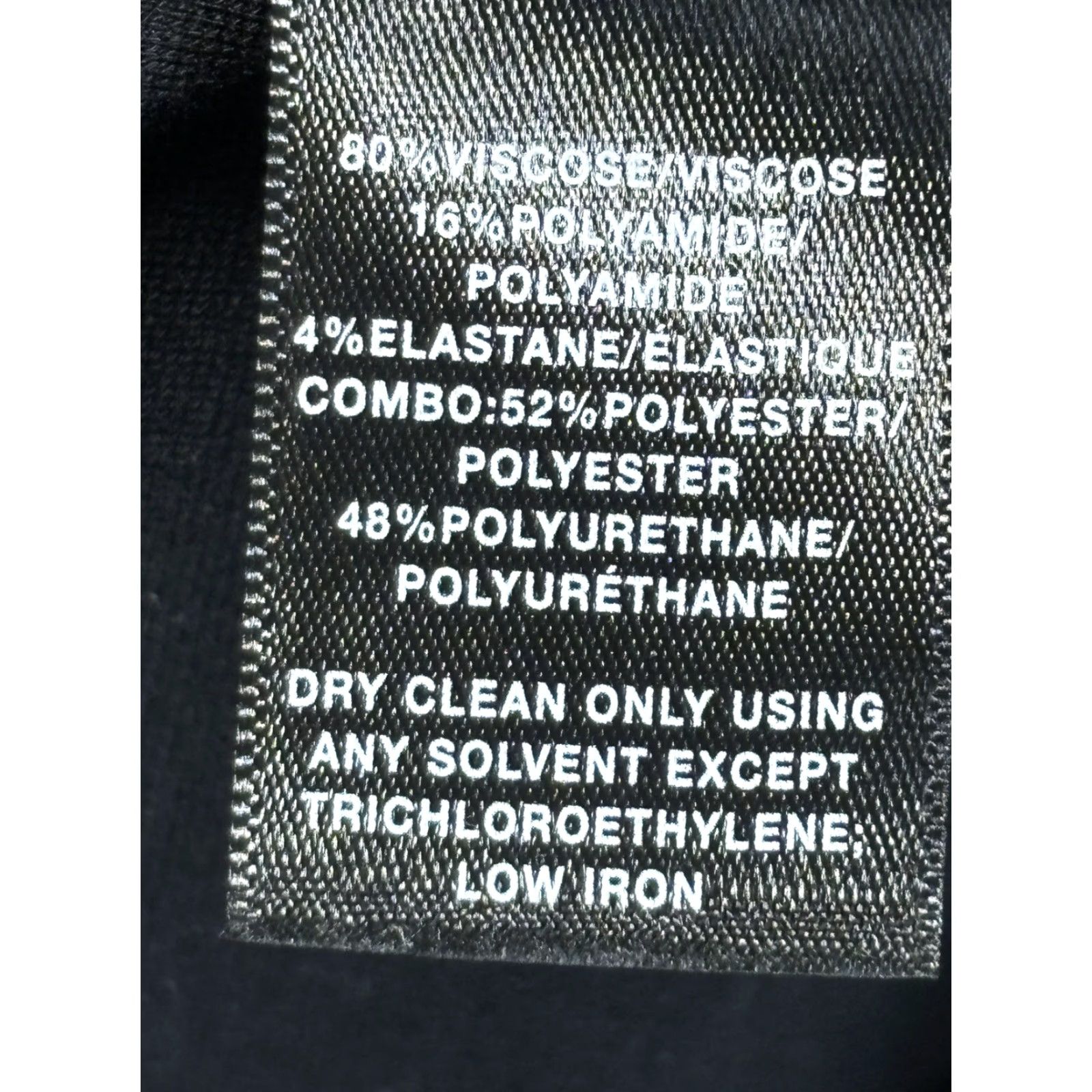 Vintage Lafayette 148 New York Jacket Women Open Front Black Faux Leather L Large Open Waterfall Relaxed Size: L - Womens Size L / US 10 / IT 46 - 7 Thumbnail