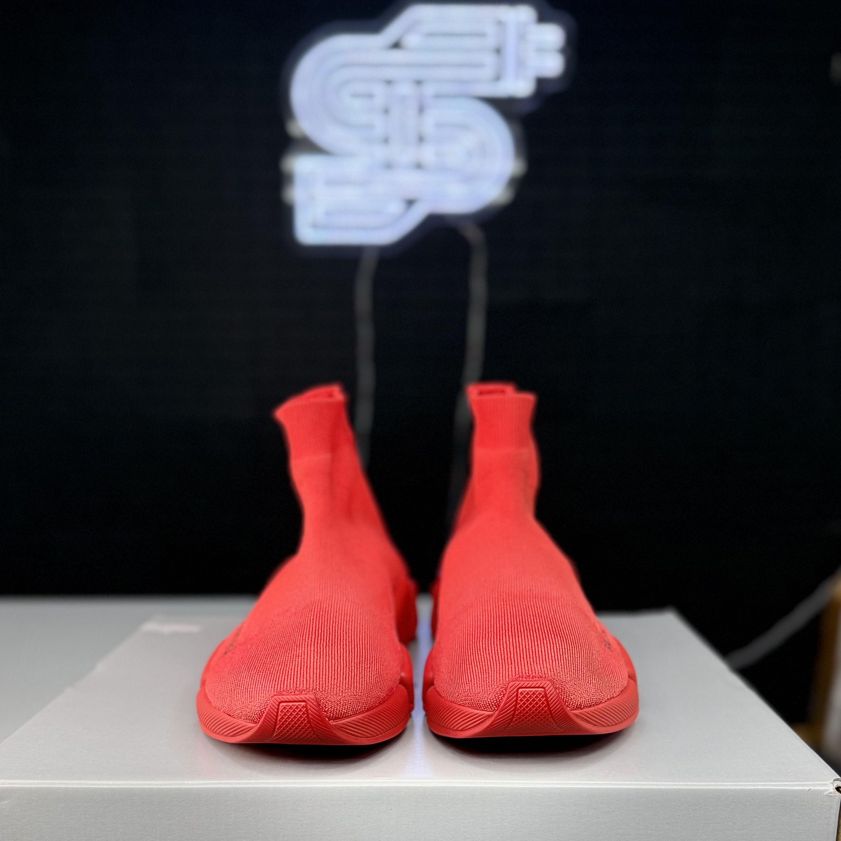 Balenciaga Balenciaga Speed 2.0 Trainer Red Size US 8.5 / EU 41-42 - 5 Thumbnail