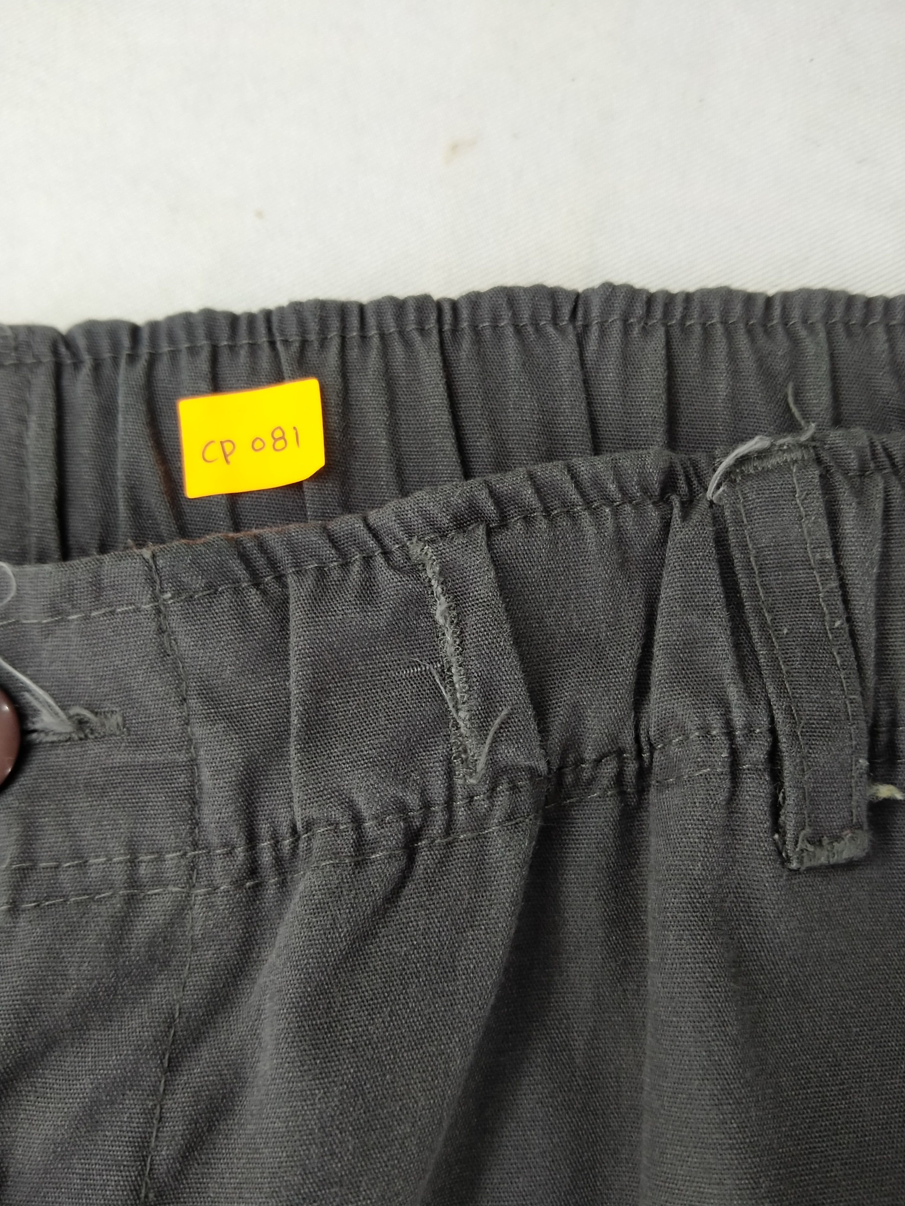 Japanese Brand Elastic/Drawstring Waist Japanese Brand Cargo 37x29.5 -CP081 Size US 37 - 5 Thumbnail