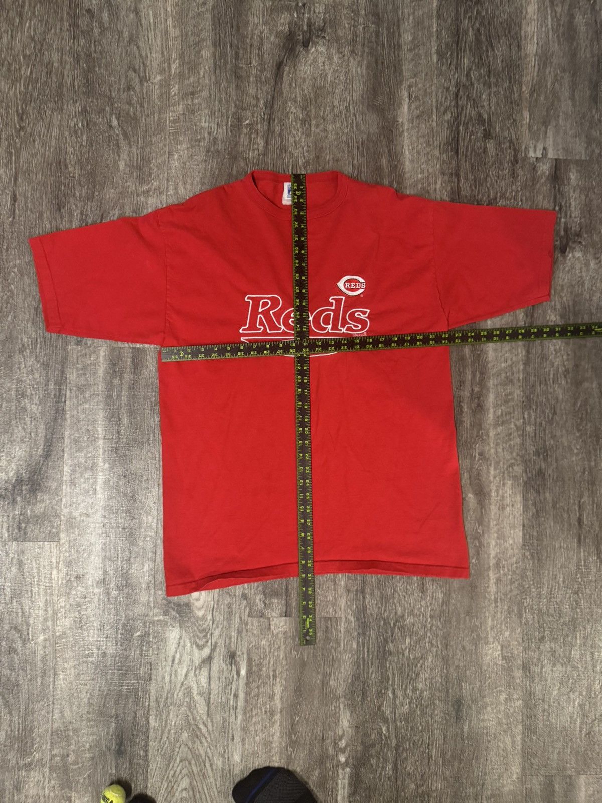 Logo 7 Vintage 90s Logo 7 Embroidered Cincinnati Reds tee Size US L / EU 52-54 / 3 - 5 Thumbnail