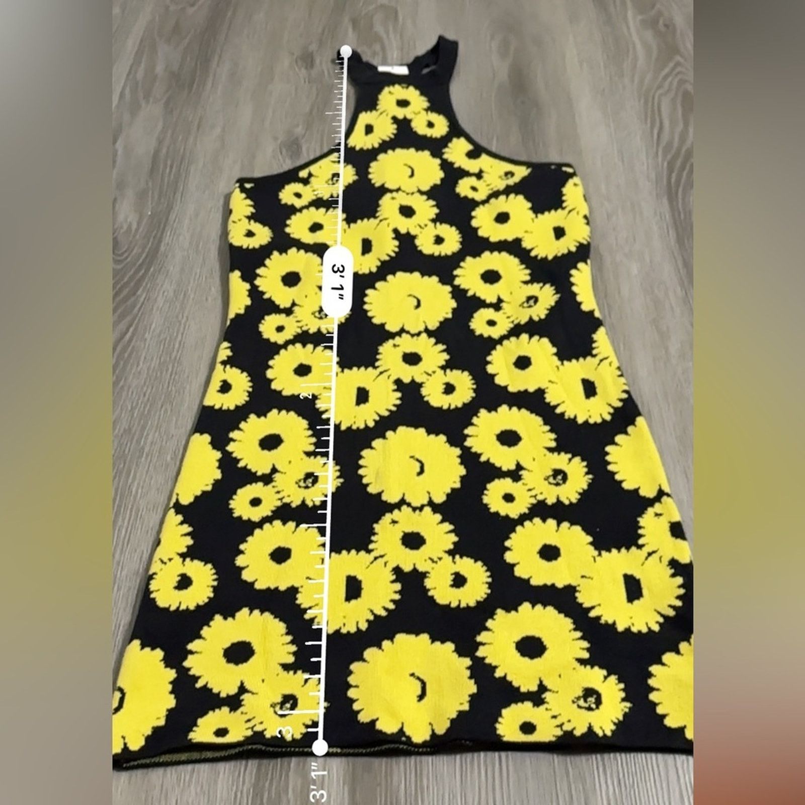 Urban Outfitters Urban Outfitters Charlie Sunflower Floral Halter Dress Size S / US 4 / IT 40 - 11 Thumbnail