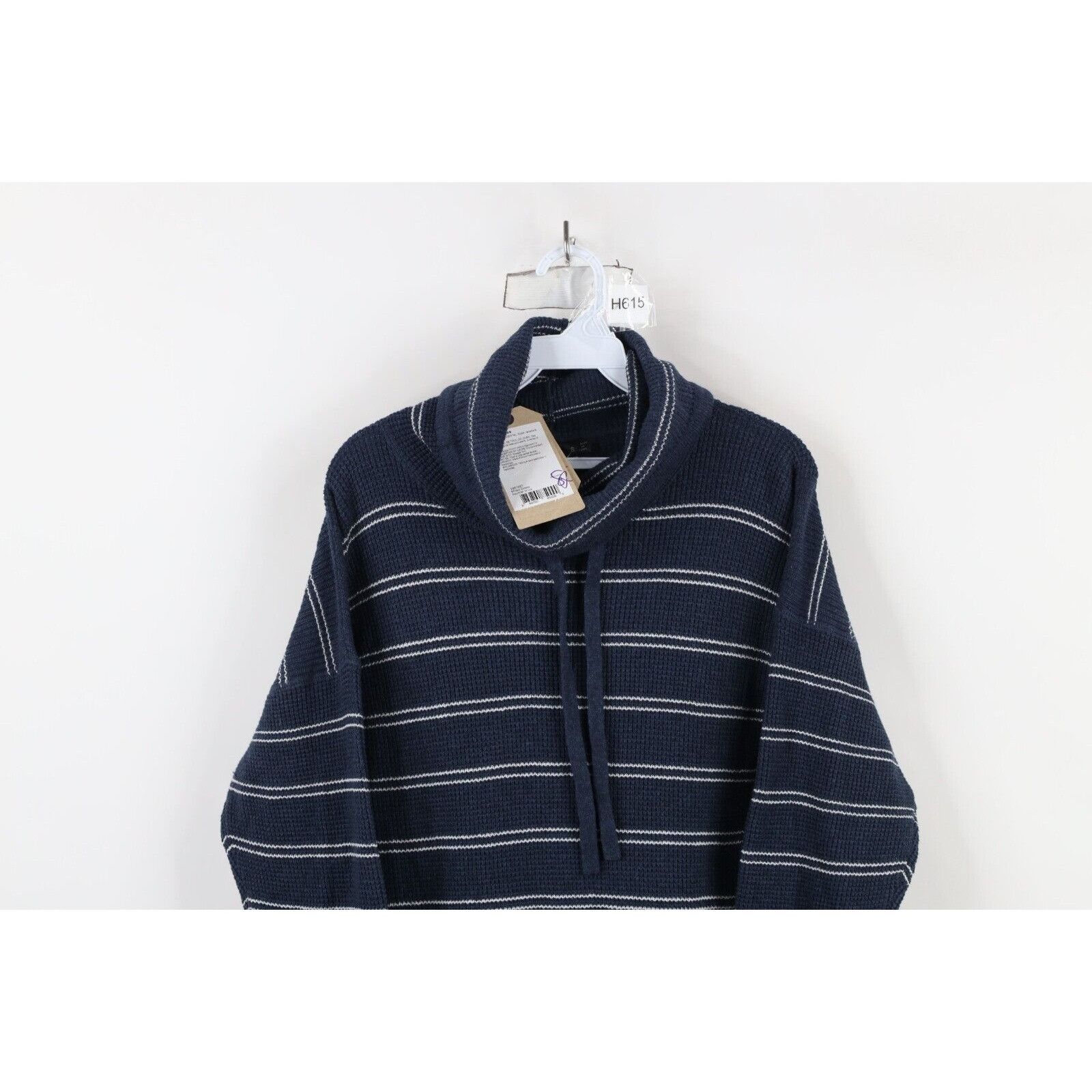 Prana New prAna Breathe Striped Thermal Waffle Knit Sweater Dress Size S / US 4 / IT 40 - 2 Thumbnail
