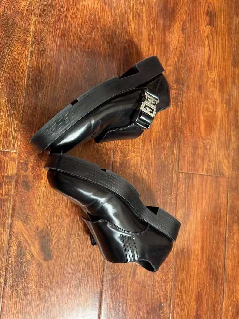 Givenchy Givenchy Men's Leather Shoes, Black Size US 7 / EU 40 - 1 Thumbnail