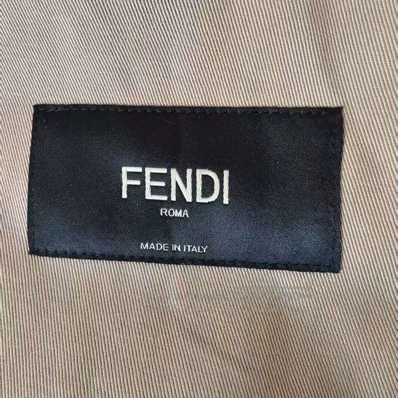 Other Fendi Light Beige Suede Patchwork Blazer Size 52L - 3 Thumbnail