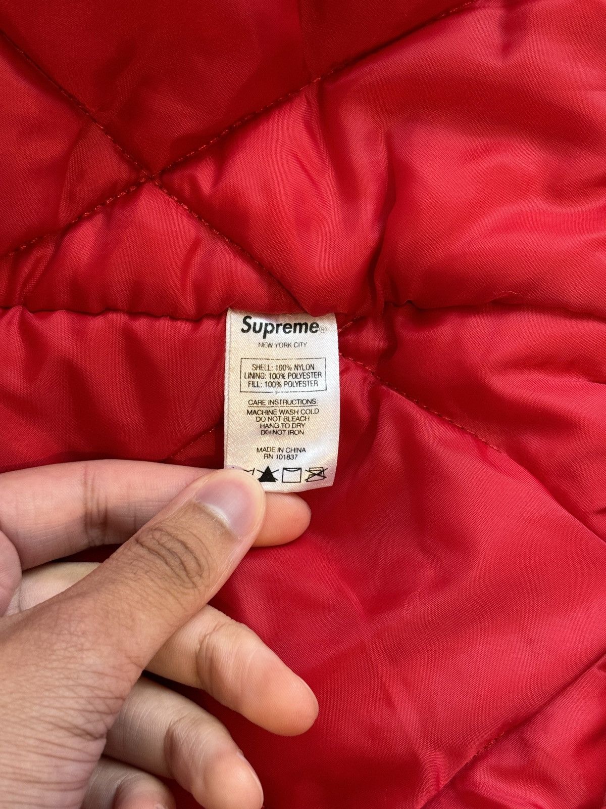 Supreme Supreme Contrast Stitch Puffer Jacket Size US XL / EU 56 / 4 - 6 Thumbnail