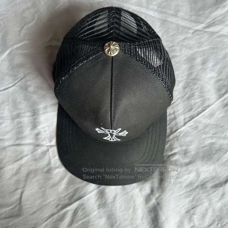 Chrome Hearts CHROME HEARTS Size OS Cross-stitched silver-buttoned mesh b Size ONE SIZE - 4 Thumbnail