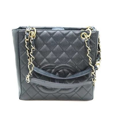 Chanel Matelasse Bag Leather Caviar Skin Shoulder Bag