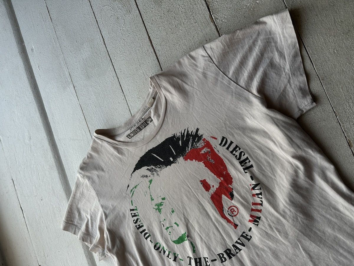 Diesel 🚨DIESEL AVANT GARDE ARCHIVE VINTAGE BIG LOGO T-SHIRT Y2K TEE Size US L / EU 52-54 / 3 - 2 Thumbnail