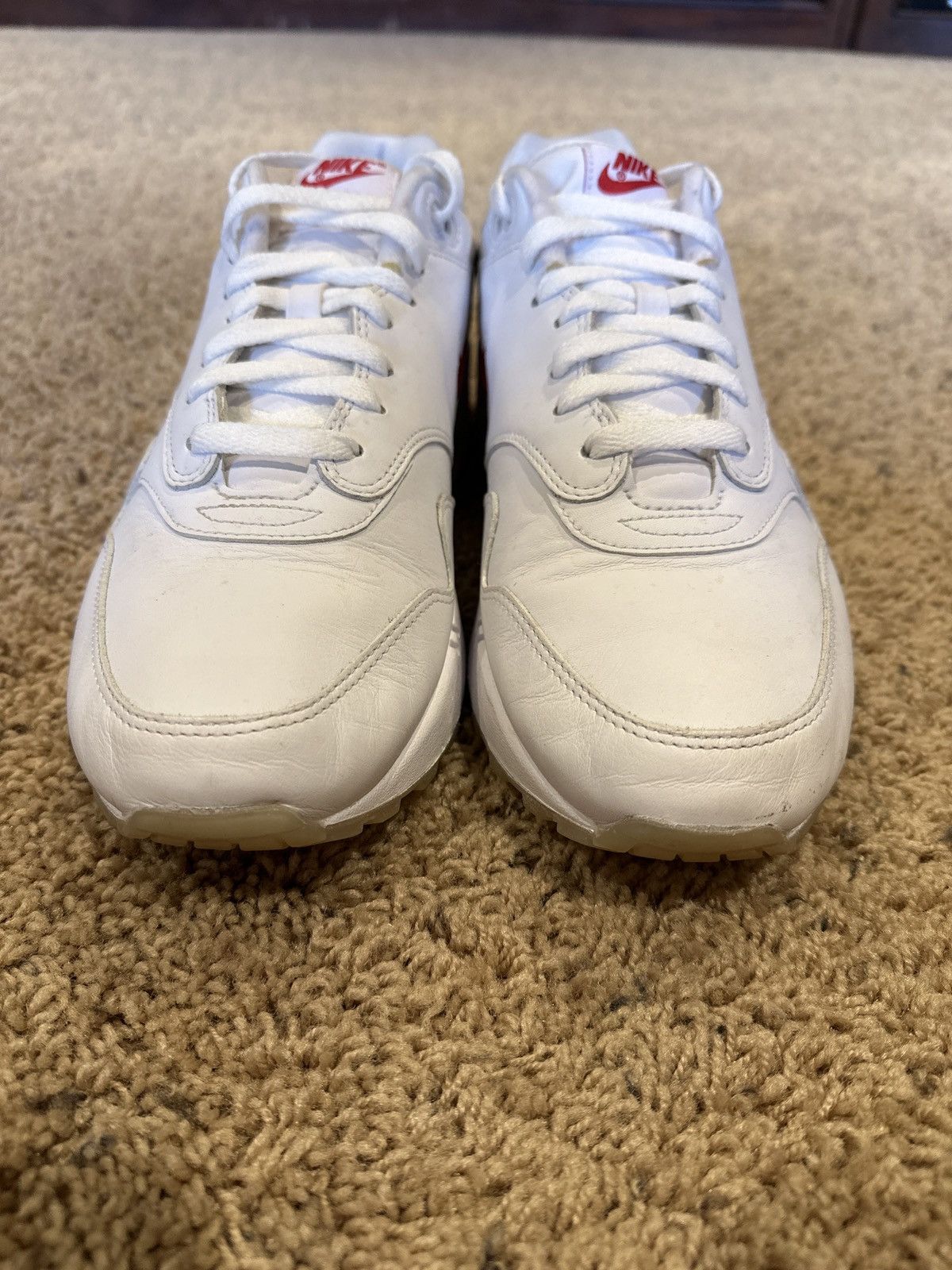 Nike Air Max 1 Premium Rare Ruby Size US 12 / EU 45 - 3 Thumbnail