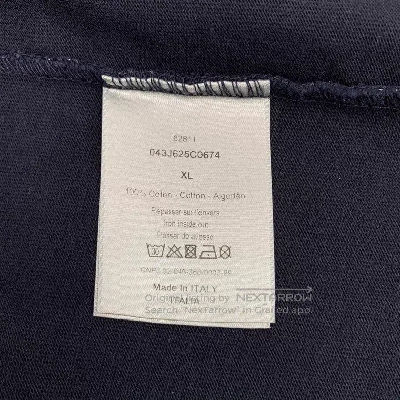 Dior Dior Black logo old flower full print cotton round-neck sh Size US XL / EU 56 / 4 - 7 Thumbnail