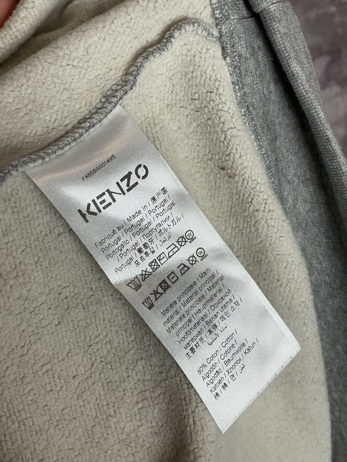 Hypebeast × Kenzo KENZO Sport 'Triple X' Gray sweatshirt Size US L / EU 52-54 / 3 - 10 Thumbnail