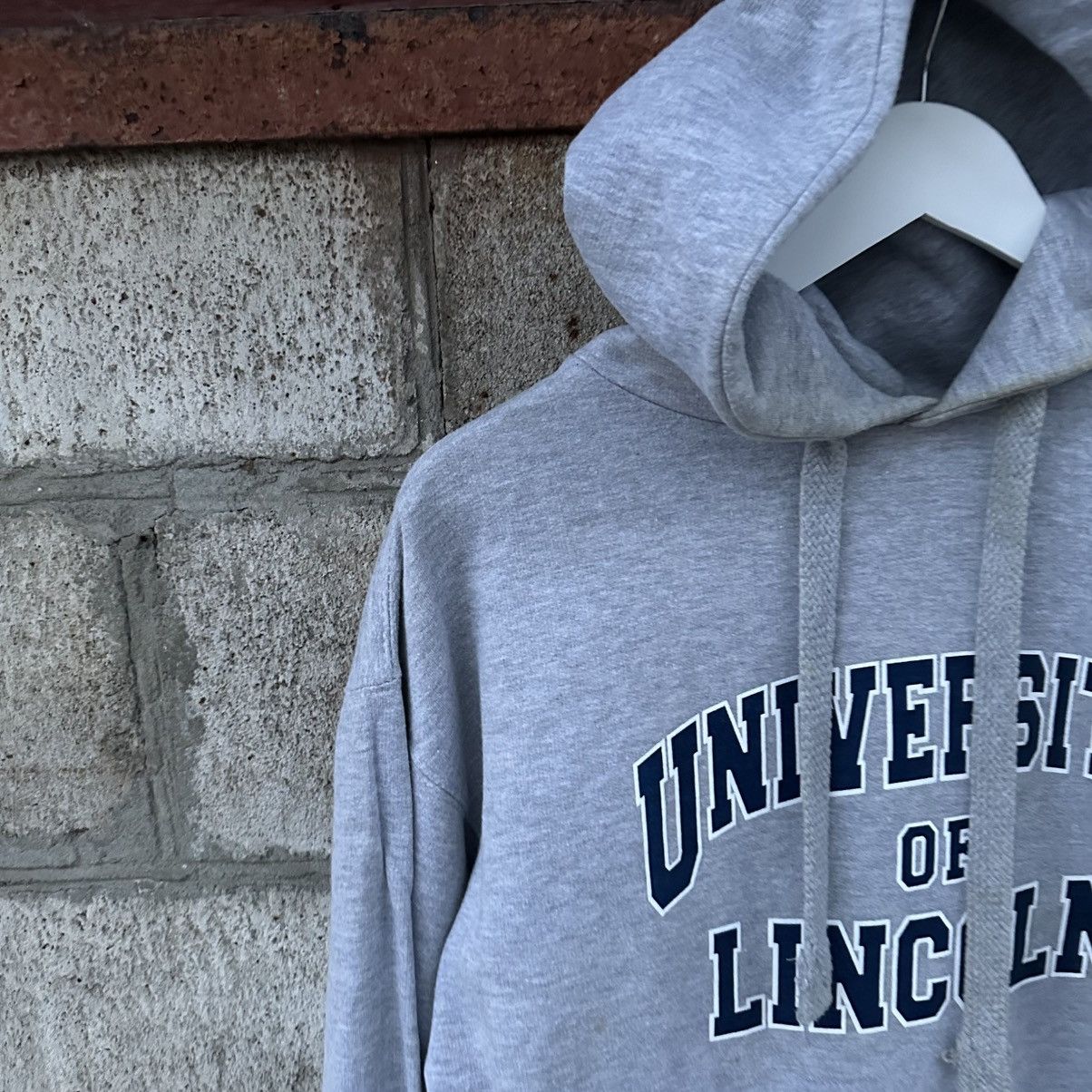 Universal Works Vintage University of Lincoln Hoodie Size L Y2K 00s USA Rap Size US L / EU 52-54 / 3 - 6 Thumbnail
