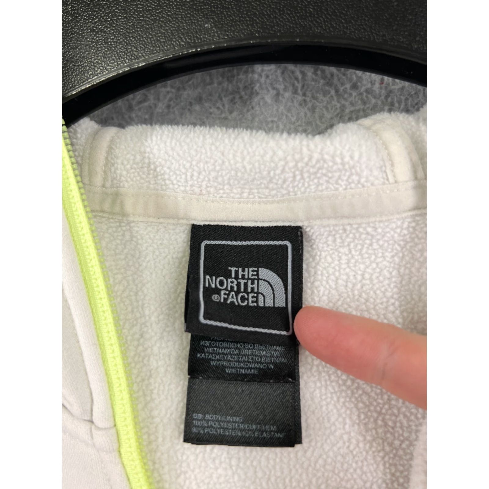 The North Face The North Face Women's Jacket XS Small Hooded Asymmetric Trendy Polyester White Zip Size XS / US 0-2 / IT 36-38 - 3 Thumbnail