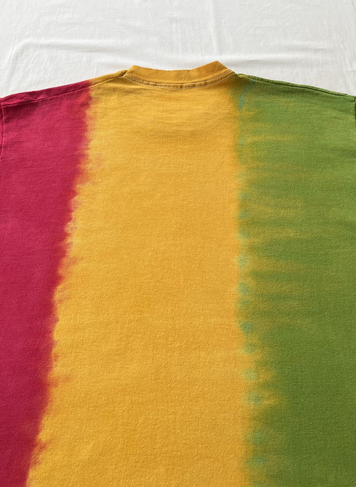 Band Tees Vintage 90s Bob Marley Who Feels It Jamaica Tie Dye T-shirt Size US XXL / EU 58 / 5 - 16 Thumbnail