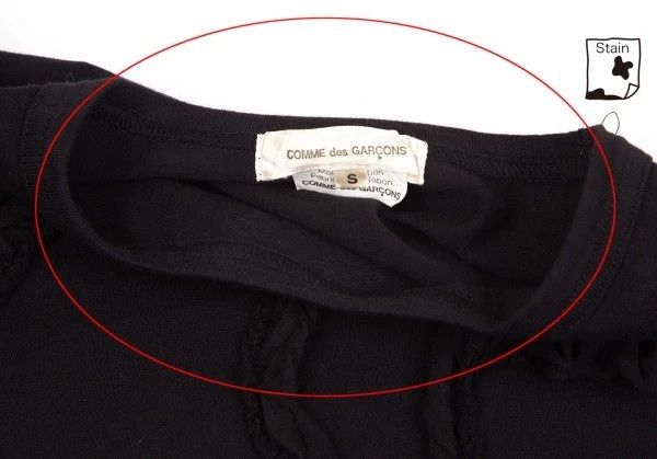 Comme des Garcons Comme Des Garcons Black Vintage Filled Design Top Size S / US 4 / IT 40 - 5 Thumbnail