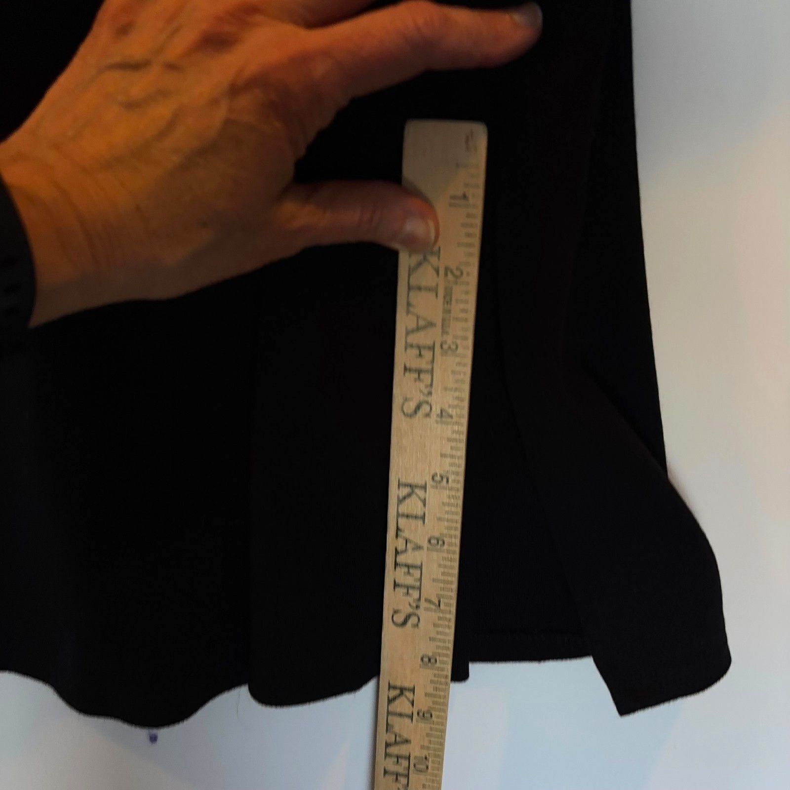 Other Vintage 1994 Jill Stuart Sample Black Ponte Knit Sweater Size S / US 4 / IT 40 - 10 Thumbnail