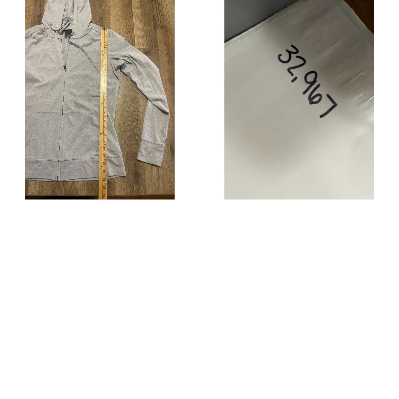 Reebok Reebok Hoodie Women’s Size M Gray Full Zip Long Sleeve Drawstring Casual Regular Modern 90s? No. Size M / US 6-8 / IT 42-44 - 8 Thumbnail