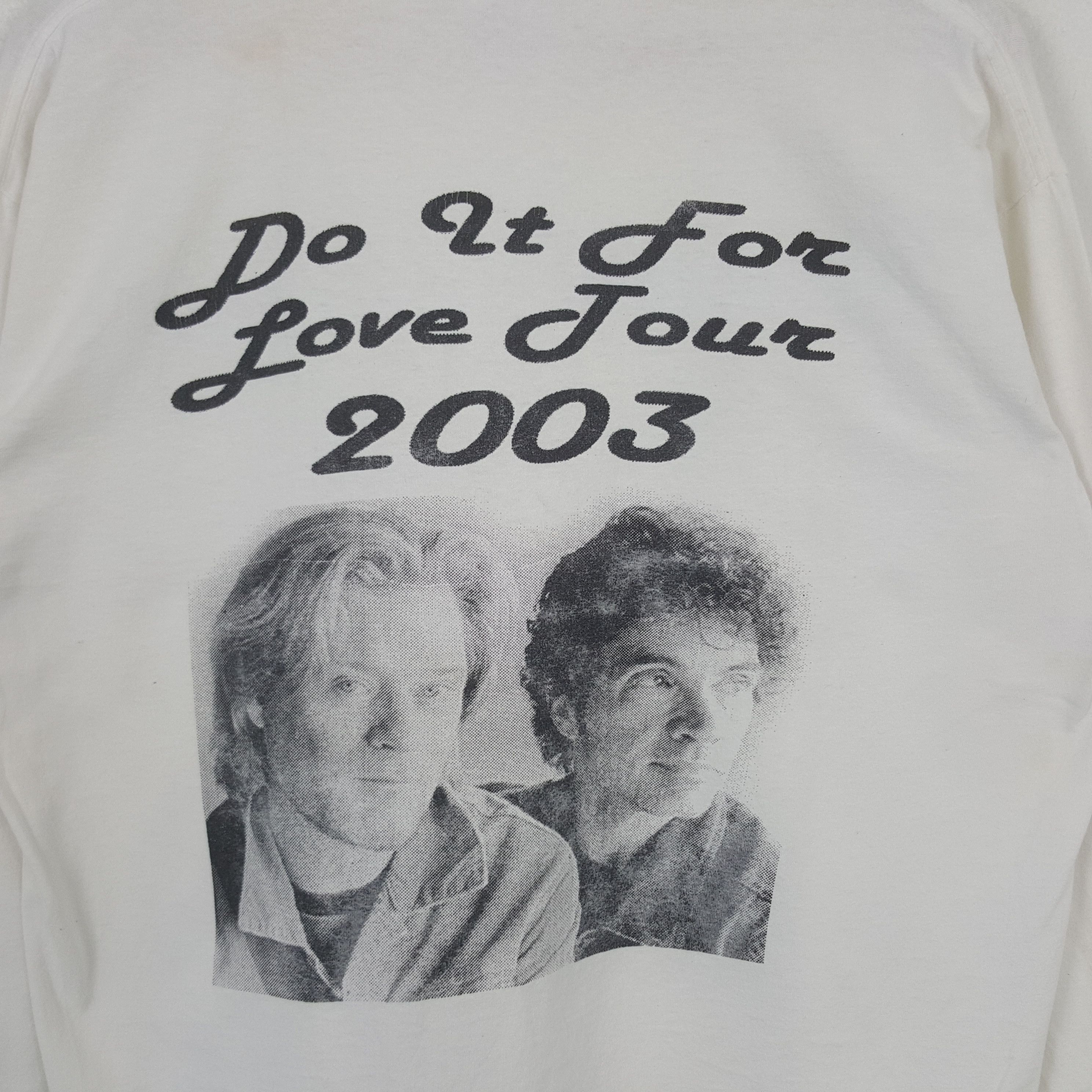 Band Tees Vintage Daryl Hall & John Oates 2003 Tour Tshirt RR3 Size US XL / EU 56 / 4 - 4 Thumbnail