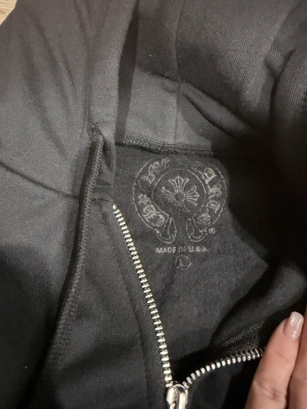 Chrome Hearts Chrome Hearts Zip Up Horseshoe Floral Size US L / EU 52-54 / 3 - 4 Thumbnail
