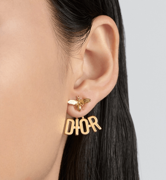 Dior o1w1db10126 E2013W Size : OS / Evolution Earrings in Gold Size ONE SIZE - 5 Thumbnail