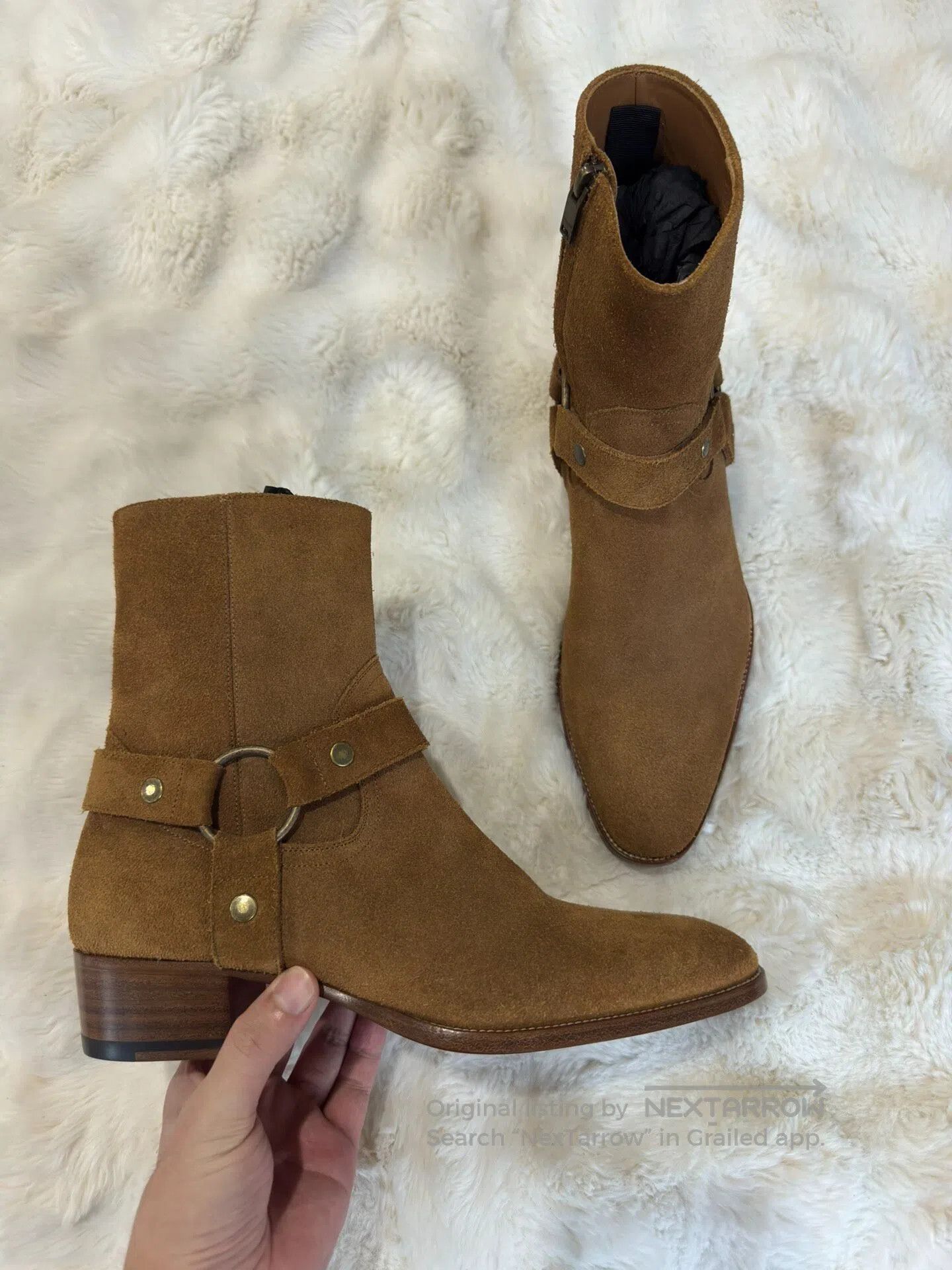 Saint Laurent Paris Saint Laurent Paris Chelsea boots| Size US 9 / EU 42 - 4 Thumbnail