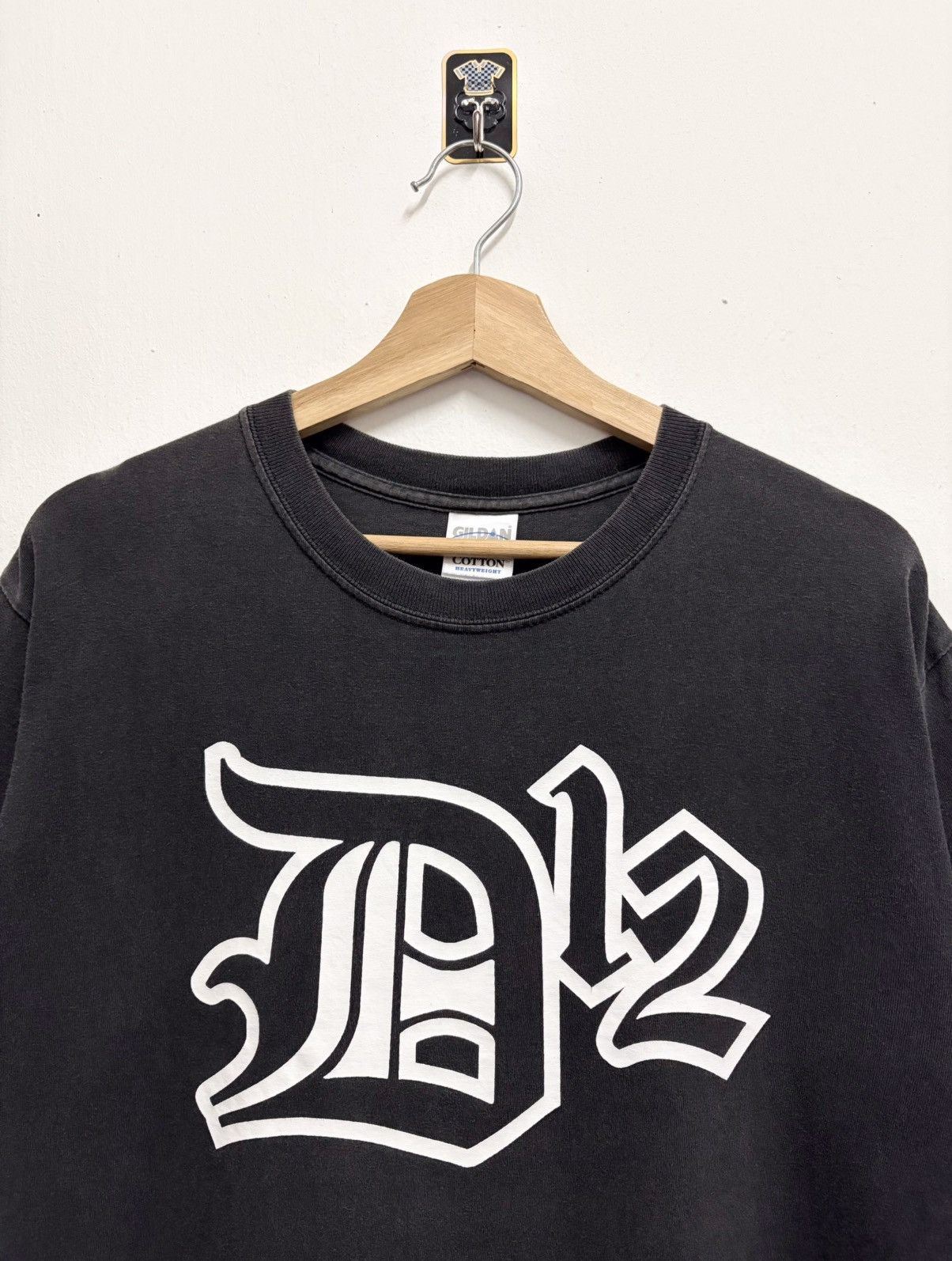 Rap Tees Vintage 90's D12 Hip Hop / Dirty Dozen / Eminem T-Shirt Size US M / EU 48-50 / 2 - 3 Thumbnail