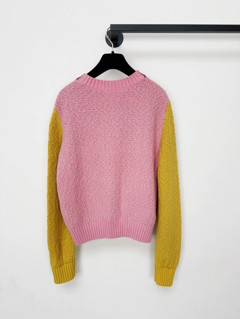 Chanel Chanel Colorblock Cashmere Cardigan for Women -2505 Size XXS / US 00 / IT 34 - 2 Thumbnail