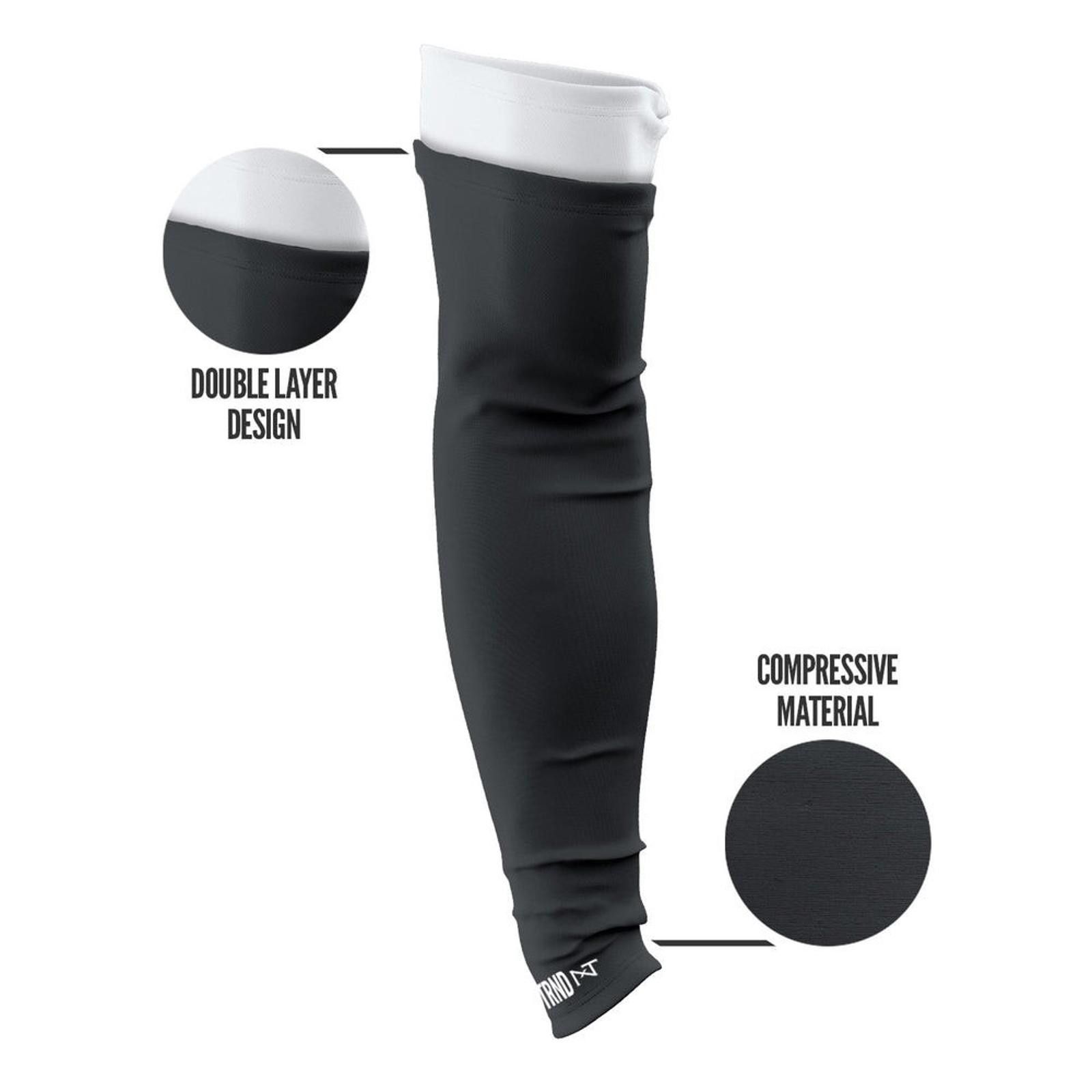Other NXTRND Double Arm Sleeves Two Tone Black Small Medium Size ONE SIZE - 5 Thumbnail