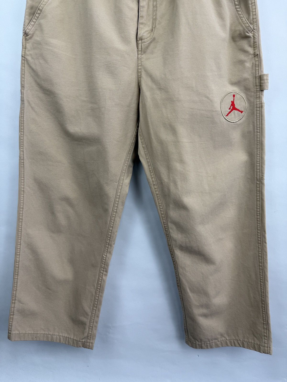 Jordan Brand × Travis Scott 🇺🇸 Y2K Jordan Cactus Jack Cargo Pants Rare Retro Hype Size US 32 / EU 48 - 6 Thumbnail