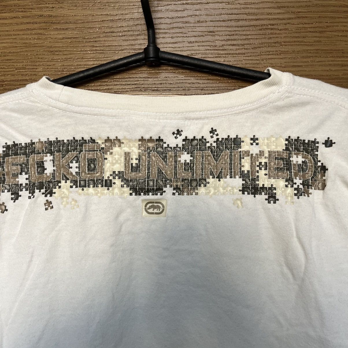 Ecko Unltd. Vintage Ecko Unltd T-Shirt Big Logo Baggy Y2K Avantgarde 90s Size US XL / EU 56 / 4 - 8 Thumbnail