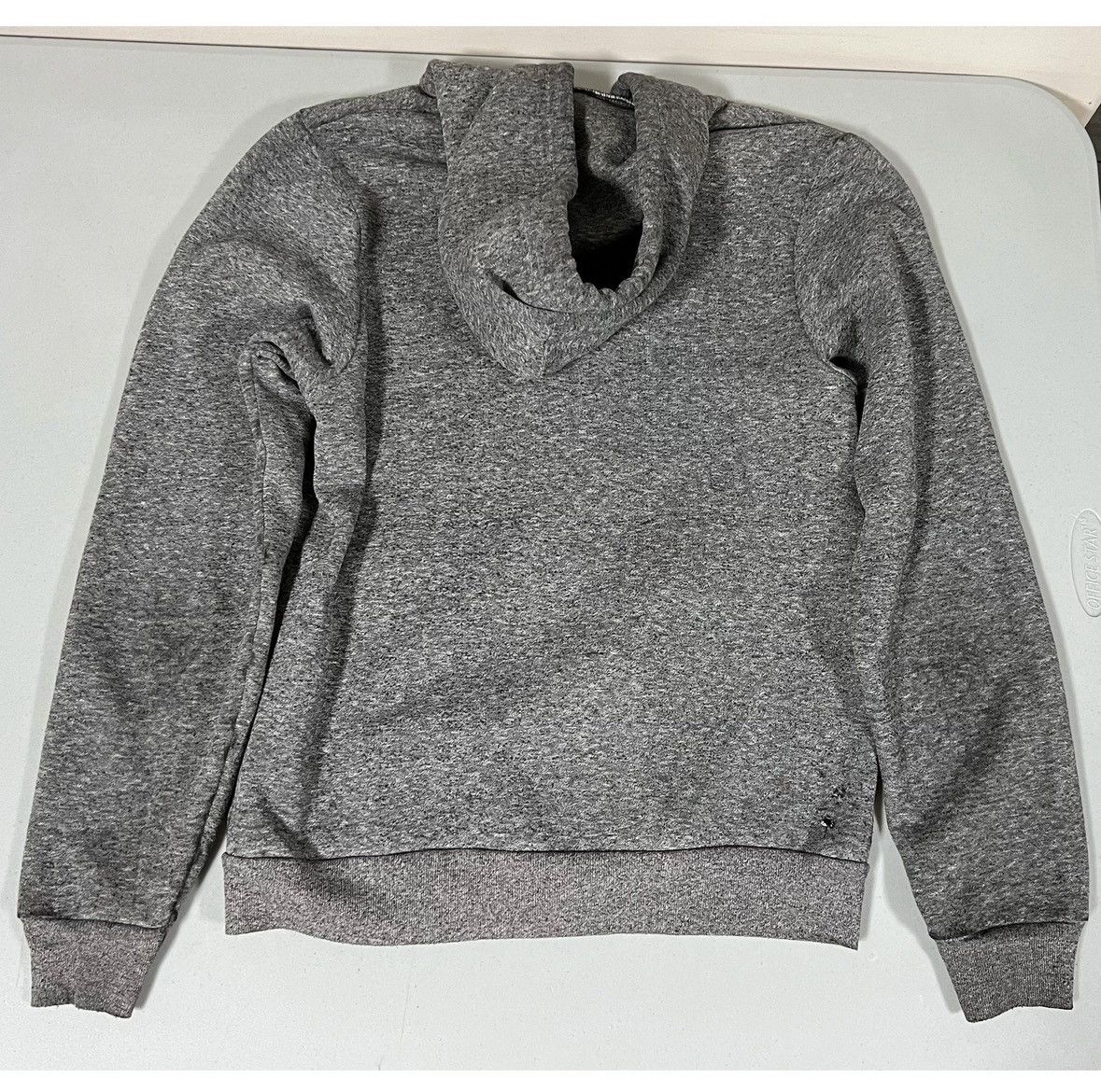 American Apparel Gray Marled Zipper Sweater Sweatshirt Hoodie Outerwear XS 🩶 Size US XS / EU 42 / 0 - 4 Thumbnail