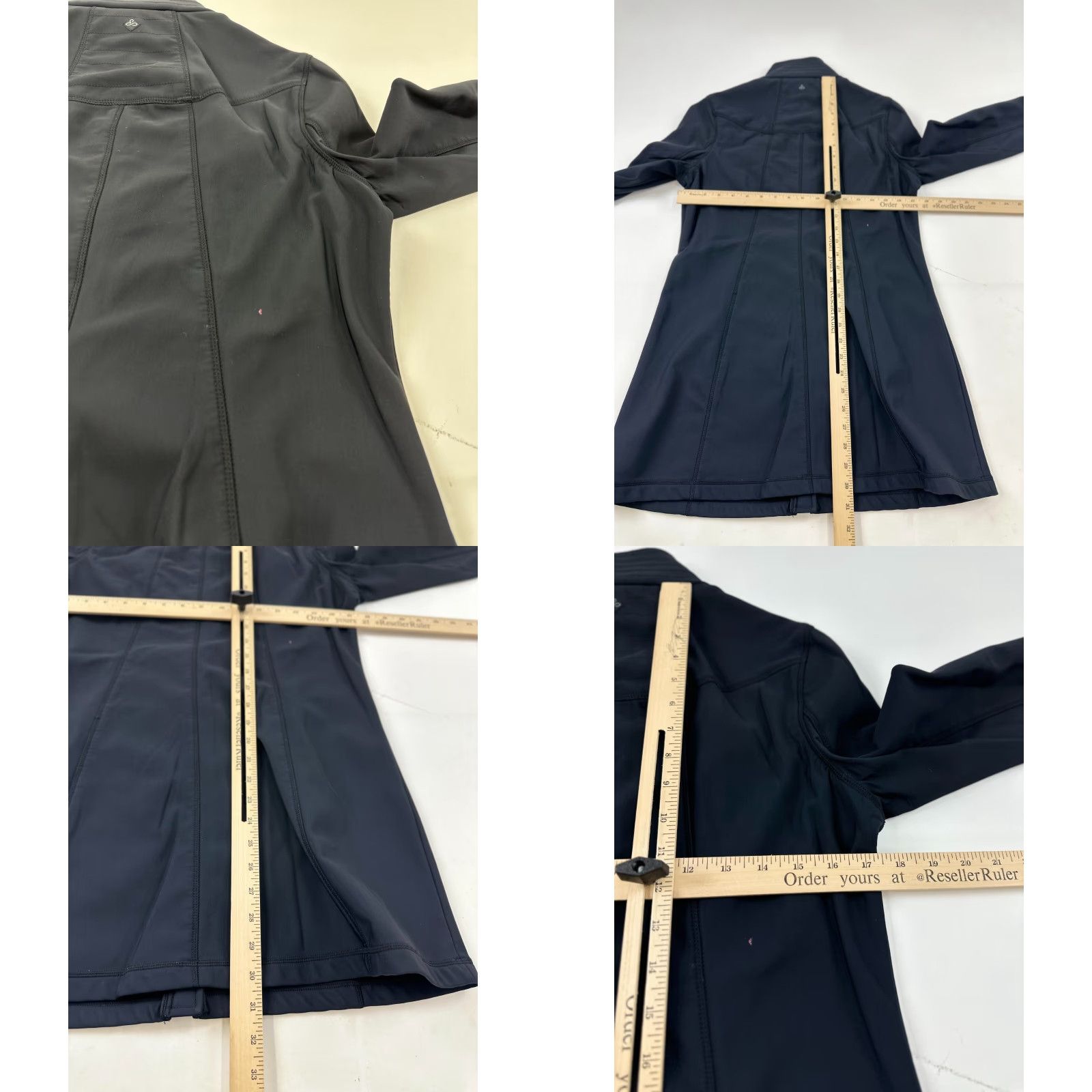 Prana VINTAGE prAna Jacket Women Medium Activewear Outdoor Fleece-Lined Navy Nylon Full Zip Fall Winter Size M / US 6-8 / IT 42-44 - 8 Thumbnail
