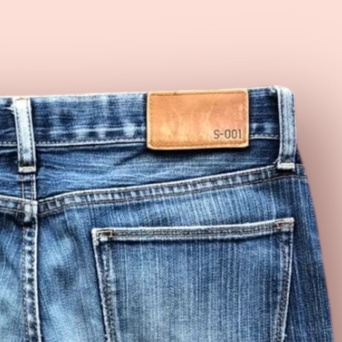 Jun Takahashi × Uniqlo VINTAGE UNIQLO S-001 DISTRESSED SLIM FIT STRAIGHT JEANS Size US 31 - 6 Thumbnail