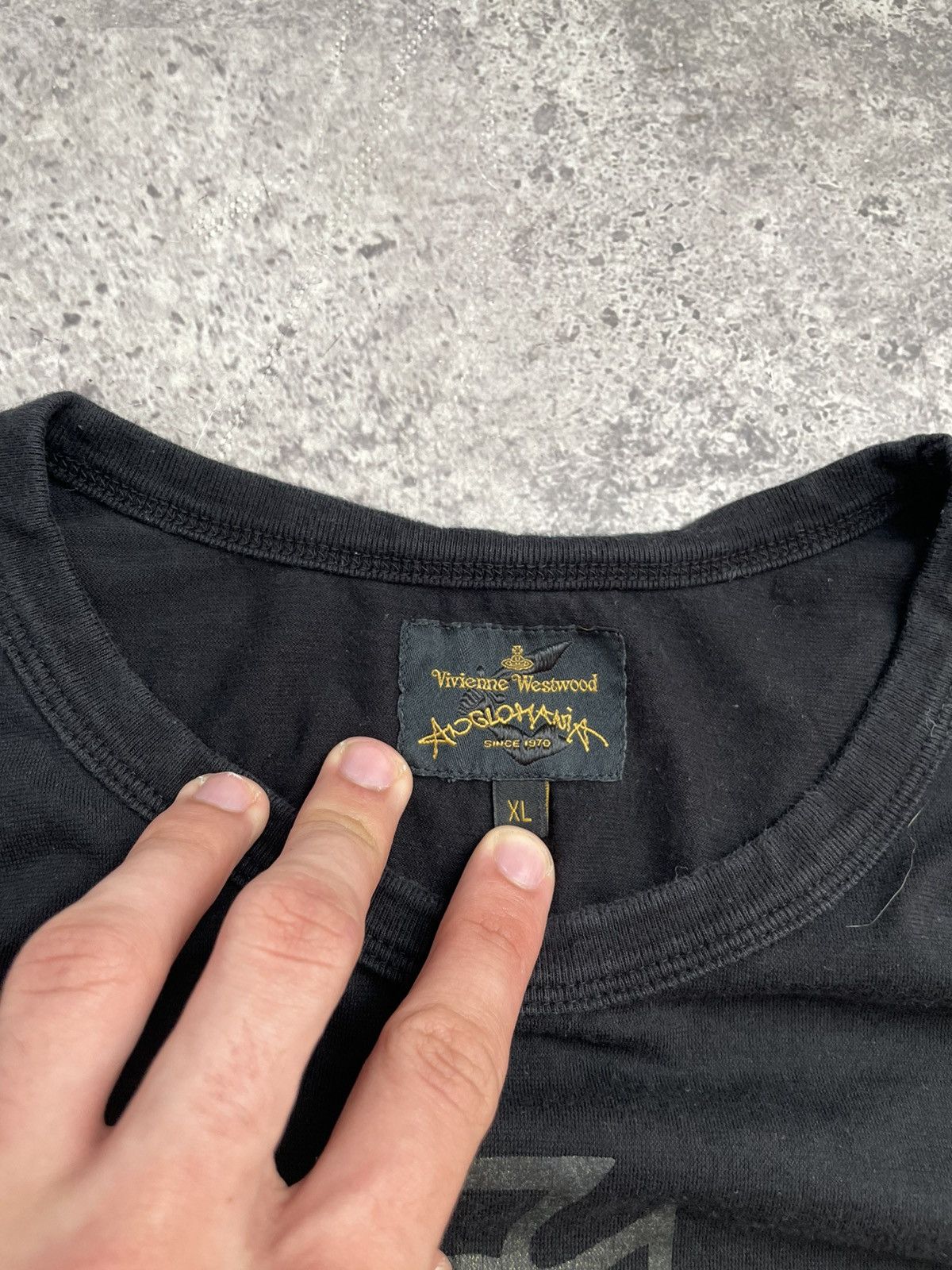 Vintage × Vivienne Westwood RARE vintage VIVIENNE WESTWOOD T-Shirt Big Logo Size US XL / EU 56 / 4 - 6 Thumbnail